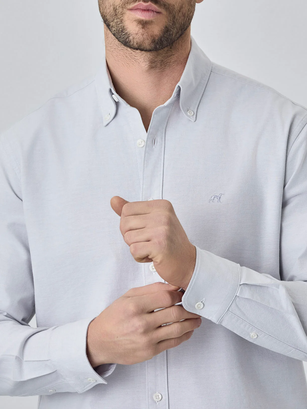 Regular fit oxford shirt - Image 12