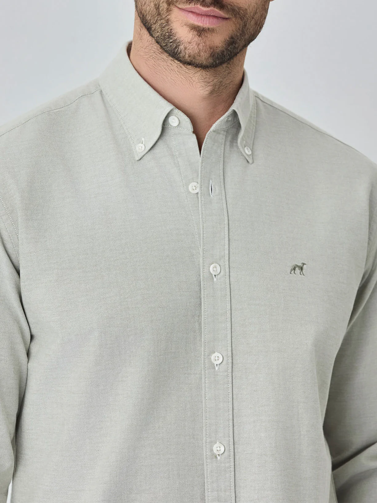 Regular fit oxford shirt - Image 6