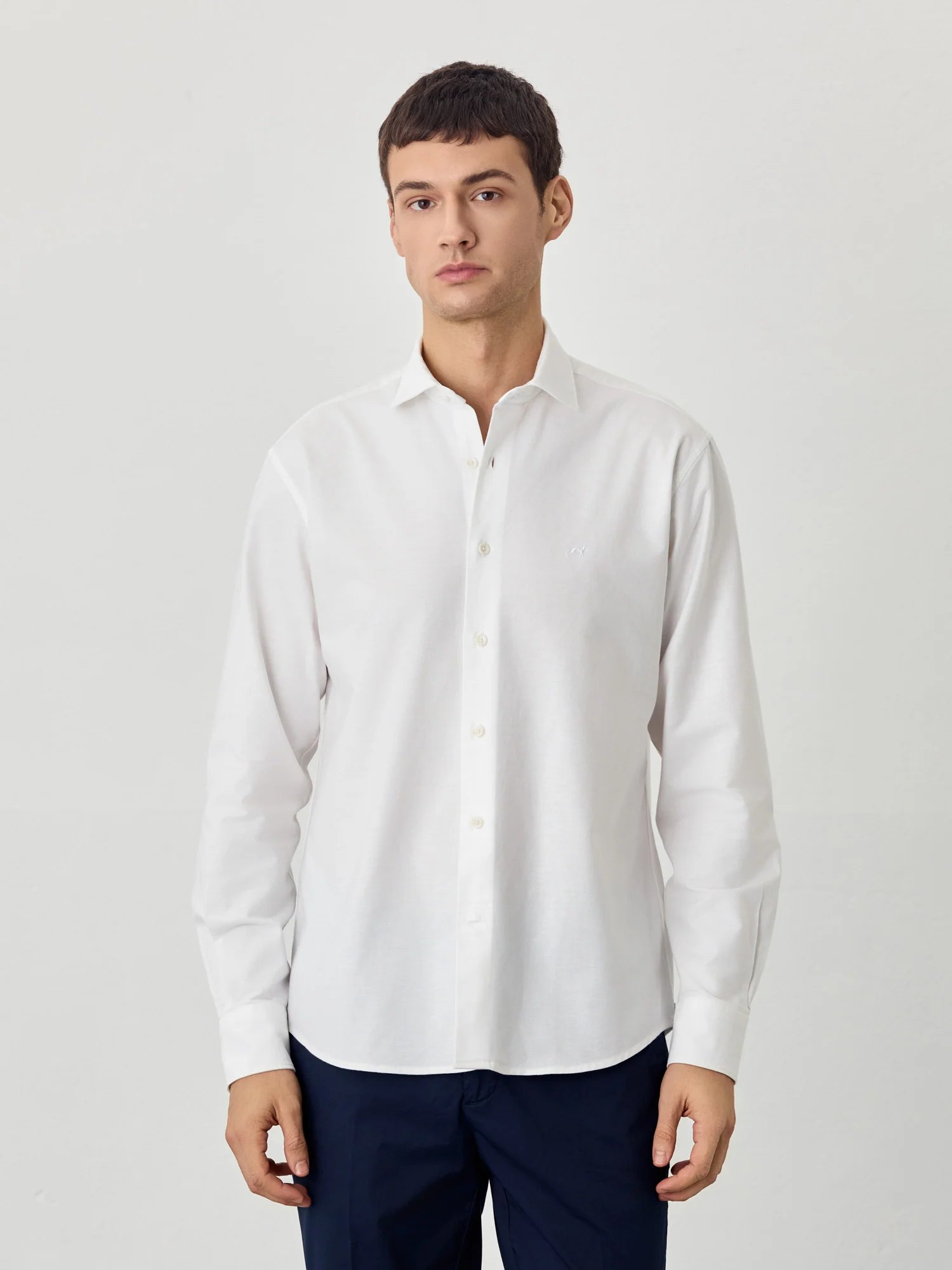 Regular Fit Oxford Shirt in Comfort Cotton - Image 3