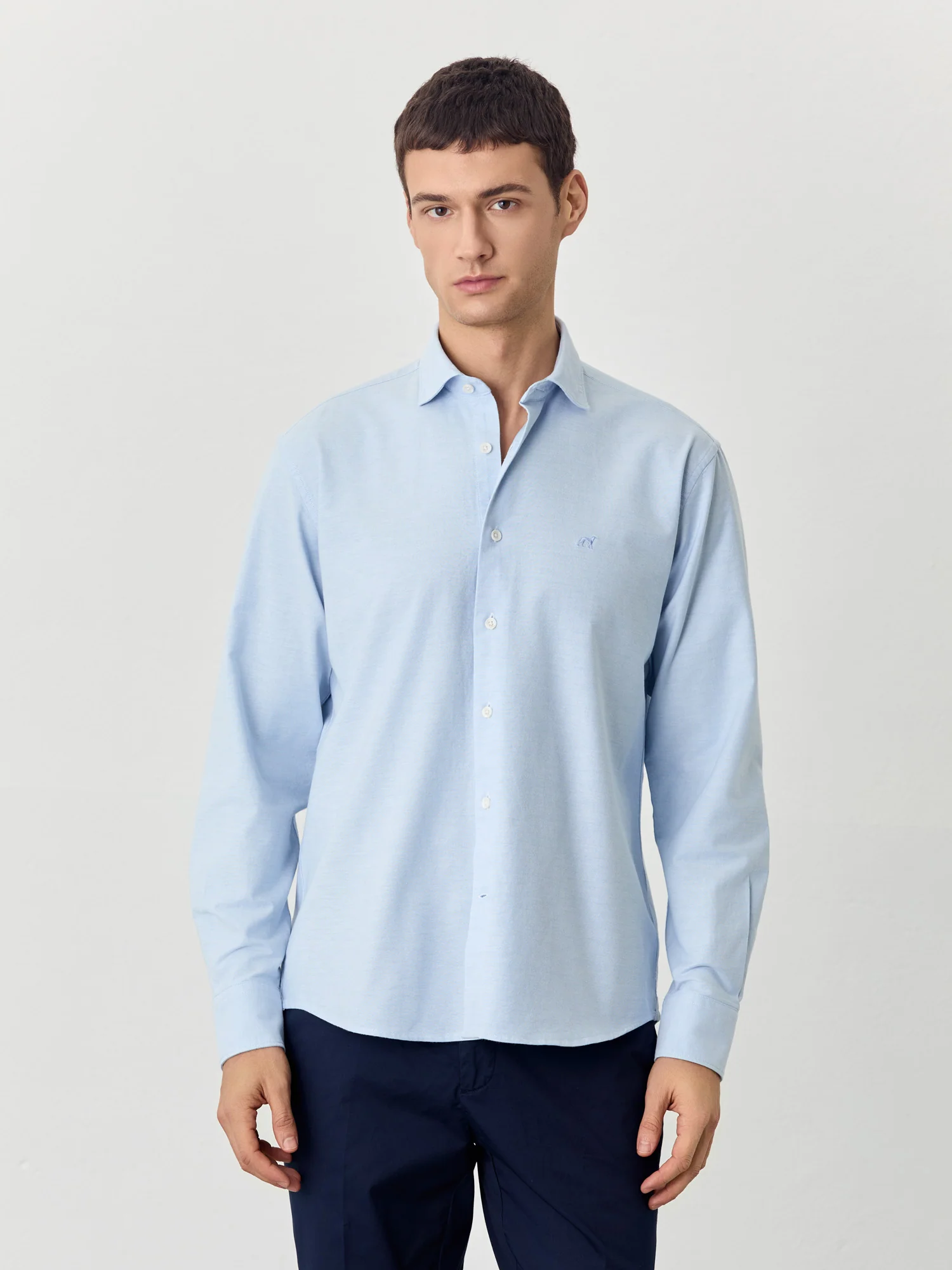 Regular Fit Oxford Shirt in Comfort Cotton - Image 3
