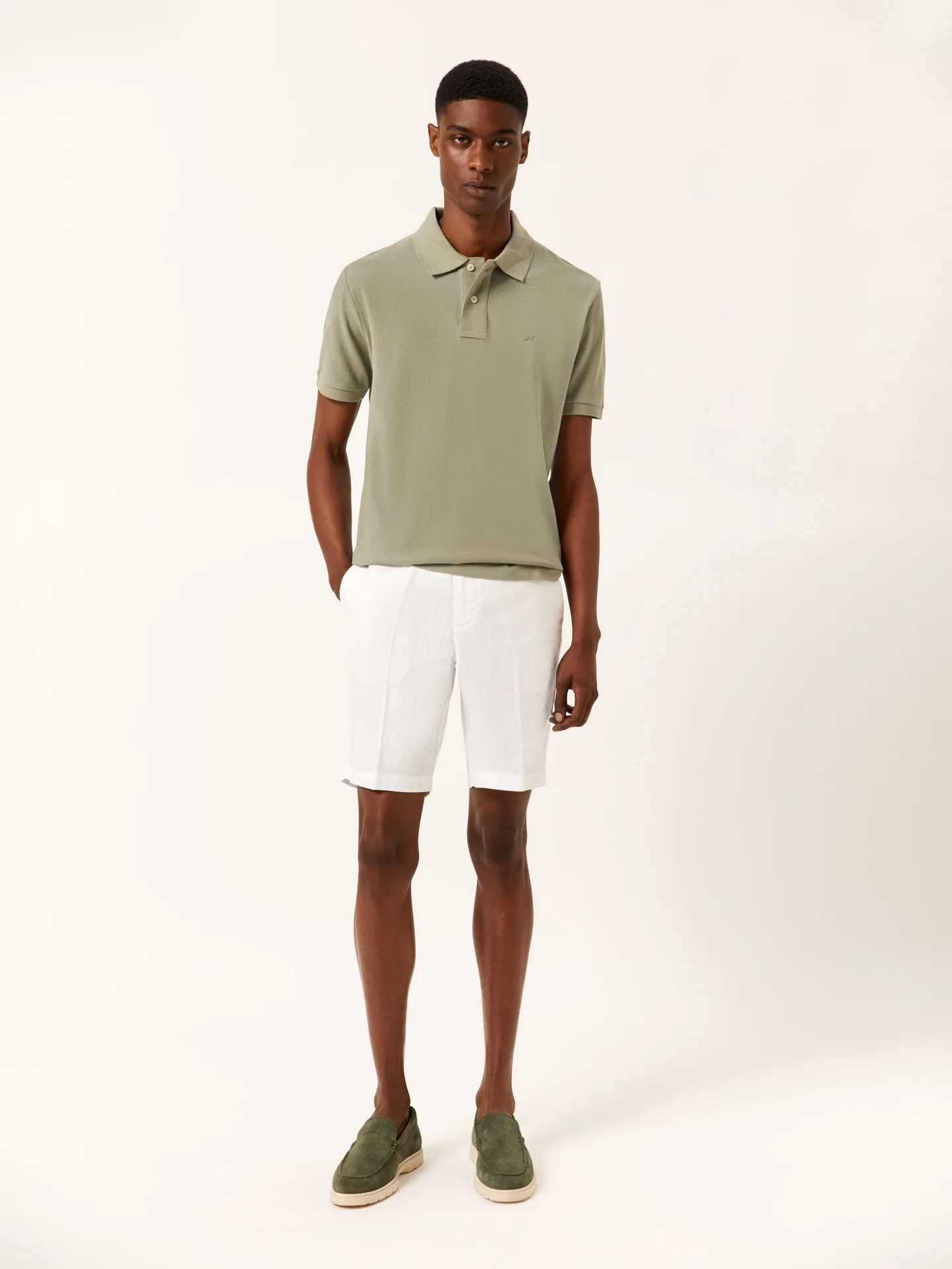 Regular fit piqué polo shirt - Image 5