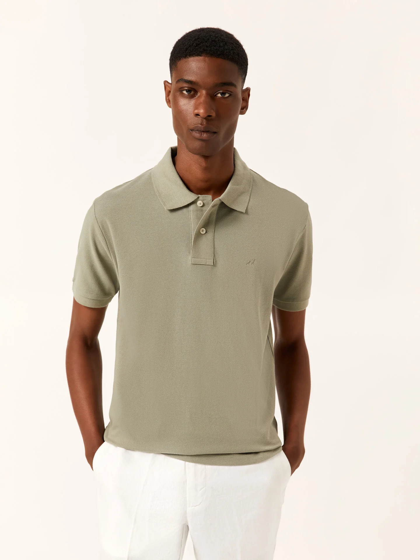 Regular fit piqué polo shirt - Image 7