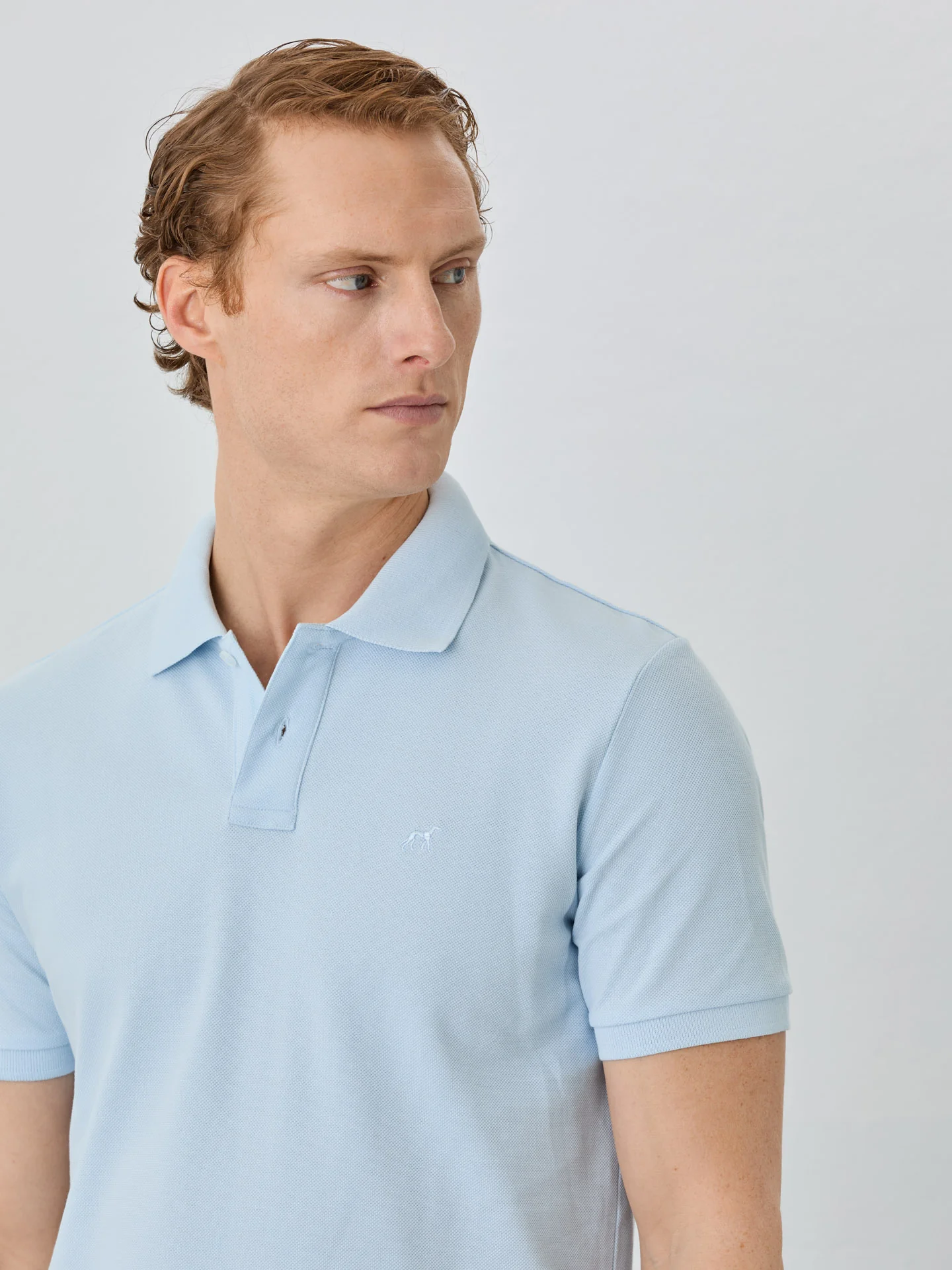 Regular Fit Piqué Polo With Logo Embroidery In 100% BCI Cotton - Image 21