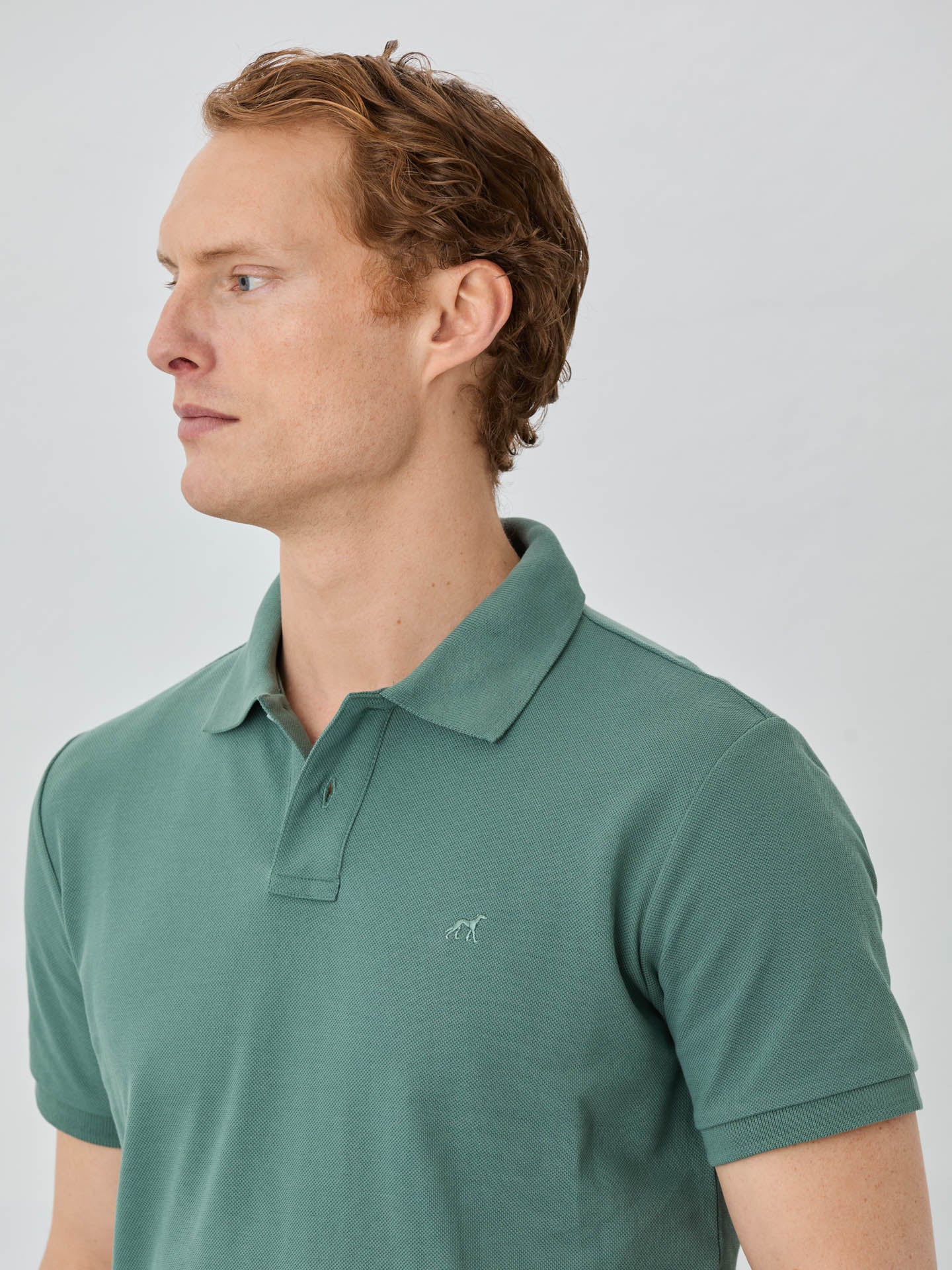 Regular Fit Piqué Polo With Logo Embroidery In 100% BCI Cotton - Image 33