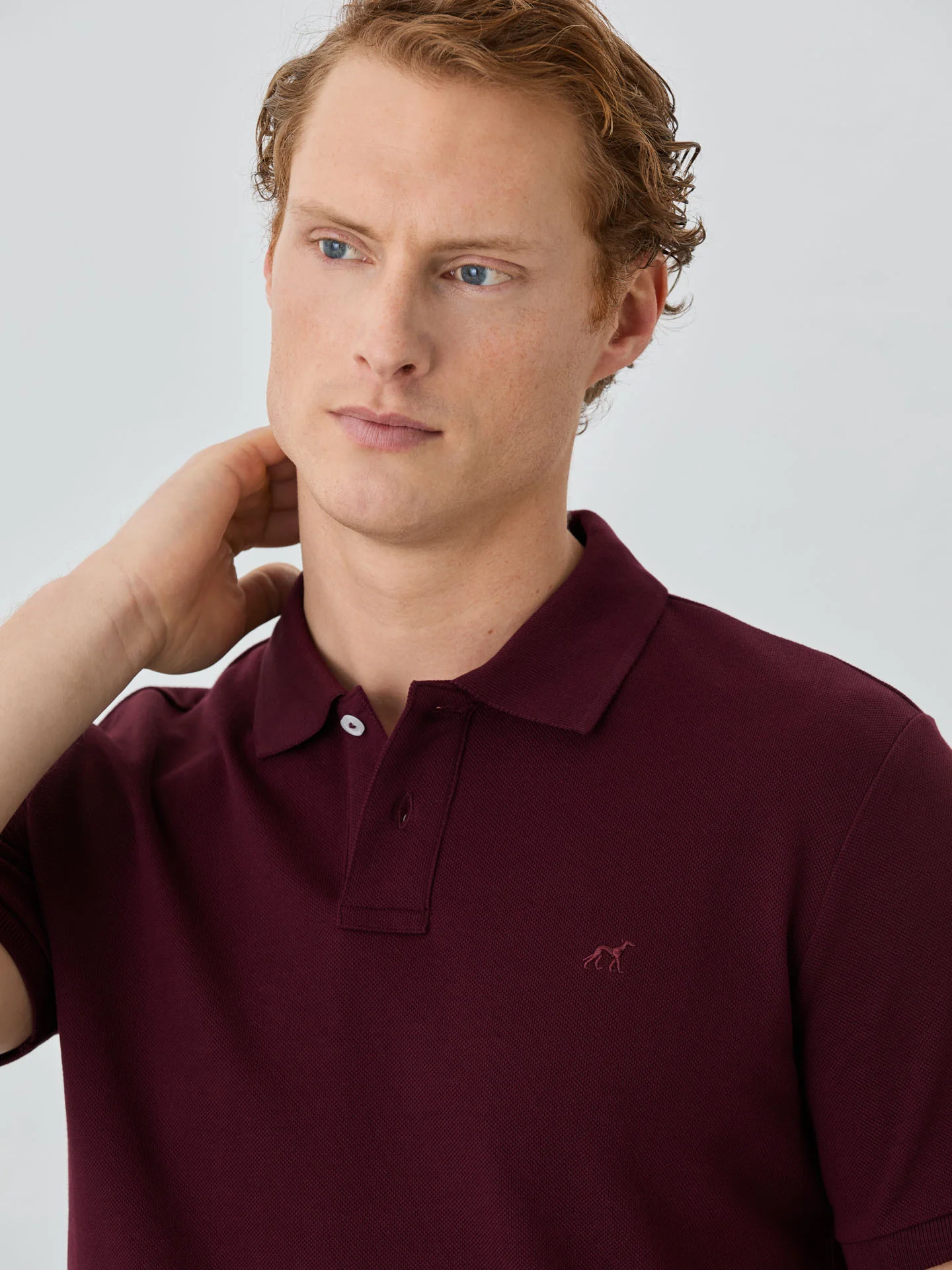 Regular Fit Piqué Polo With Logo Embroidery In 100% BCI Cotton - Image 36