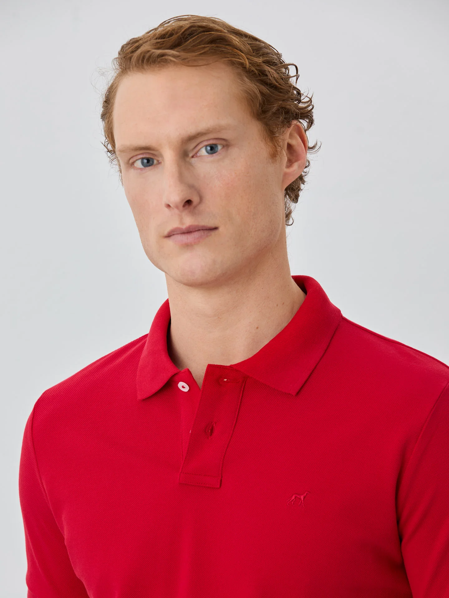 Regular Fit Piqué Polo With Logo Embroidery In 100% BCI Cotton - Image 39
