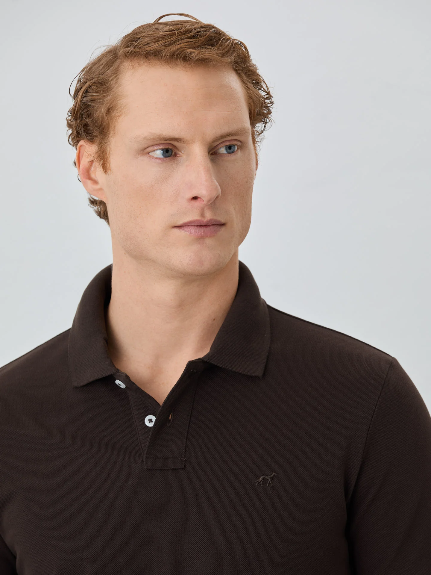 Regular Fit Piqué Polo With Logo Embroidery In 100% BCI Cotton - Image 5