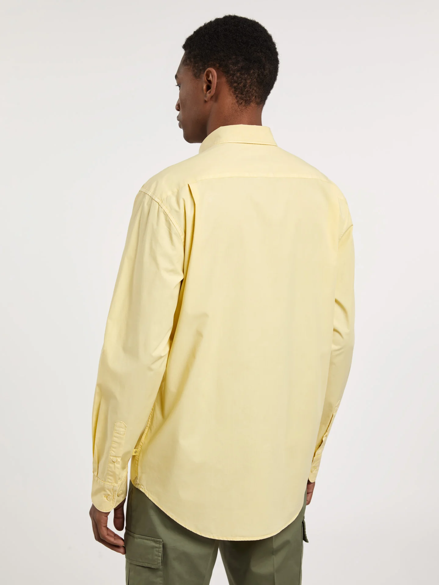 Regular fit poplin faded shirt - Image 21