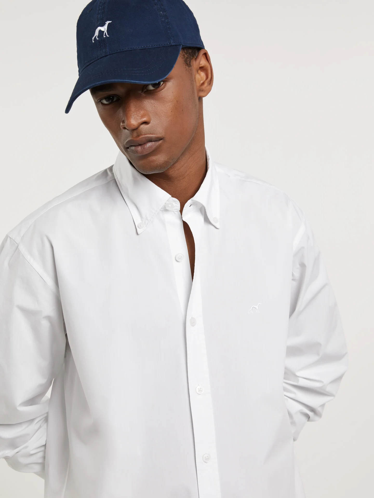 Regular fit poplin faded shirt - Image 32