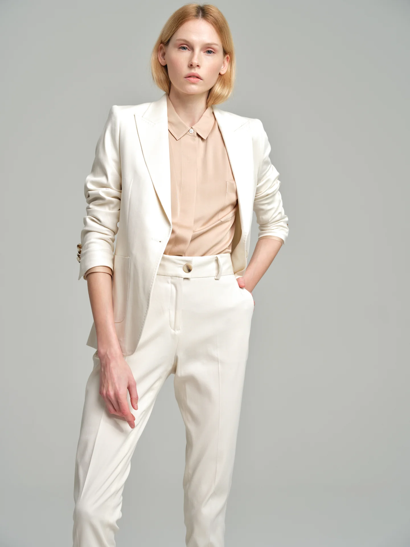 Regular fit single-breasted blazer - Image 2