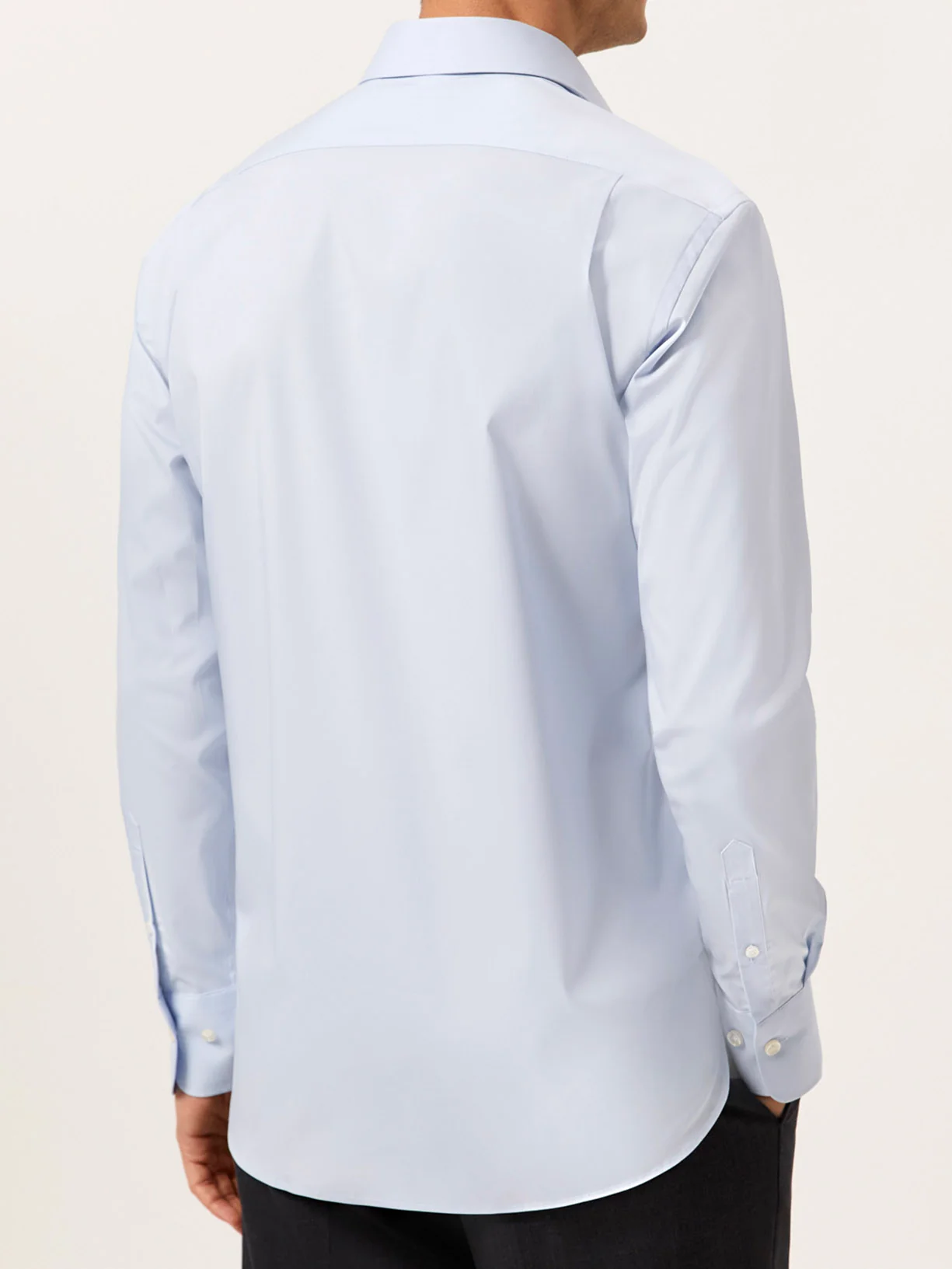 Regular Fit Travel Poplin Shirt in Comfort Cotton - Image 3