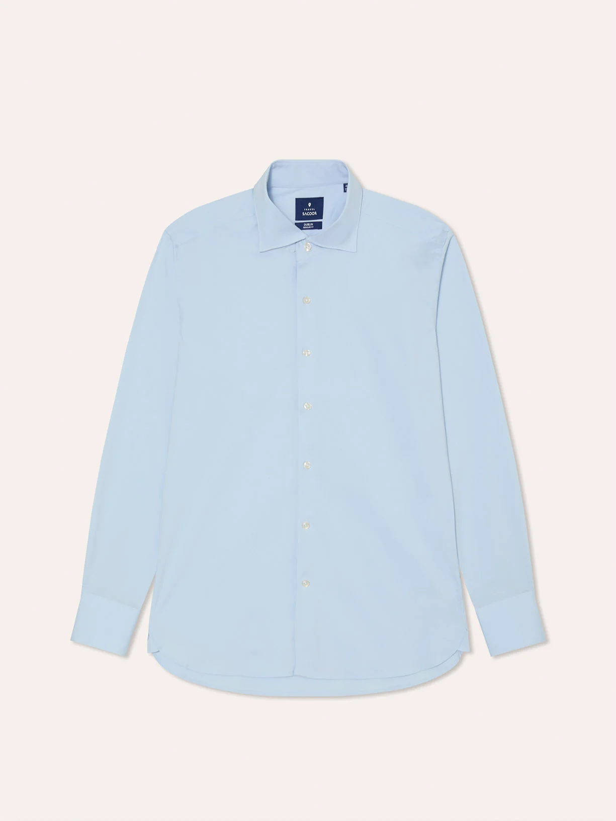 Regular Fit Travel Poplin Shirt in Comfort Cotton - Image 4