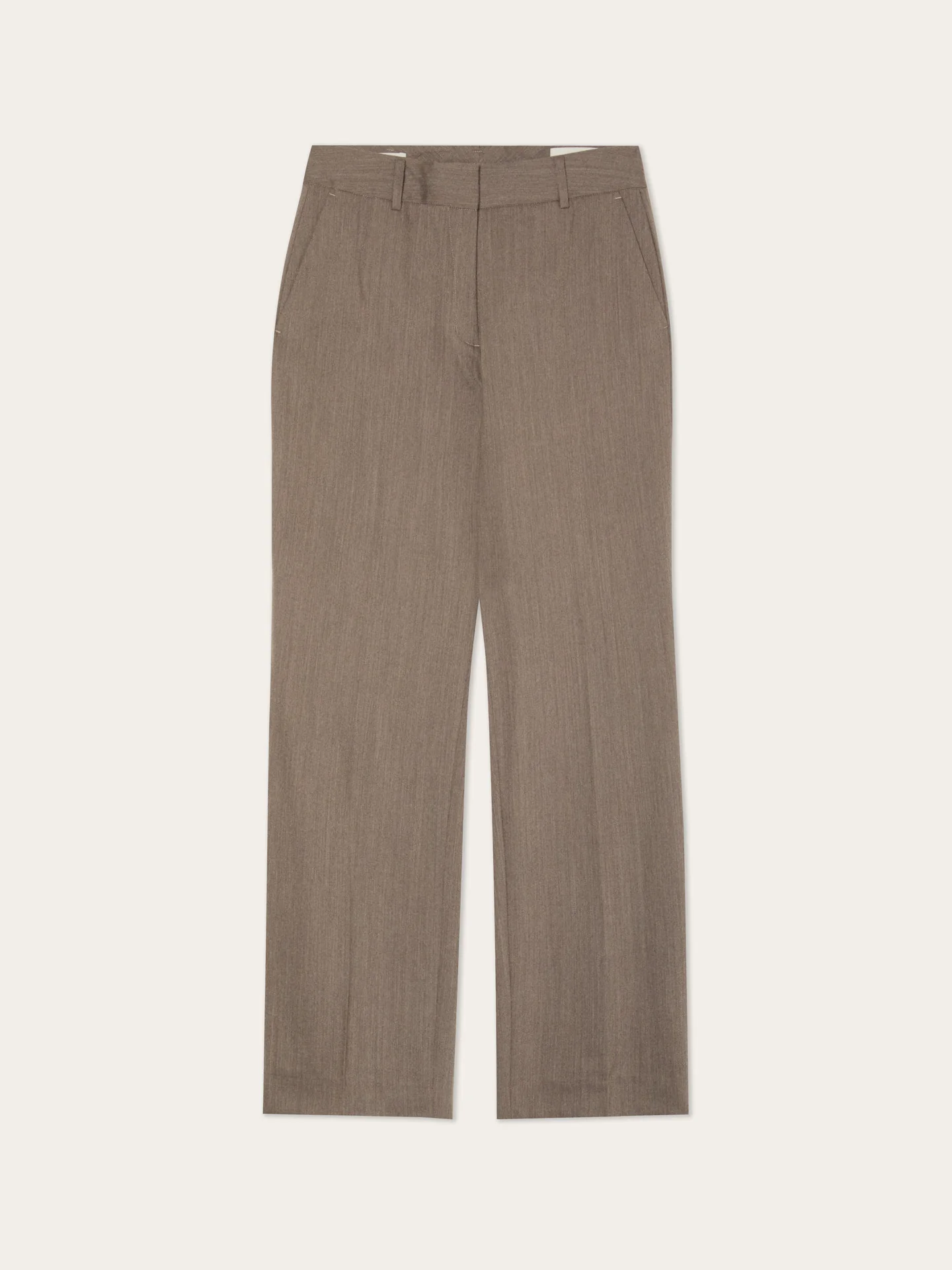 Regular Fit Trousers In 100%Wool - Image 4