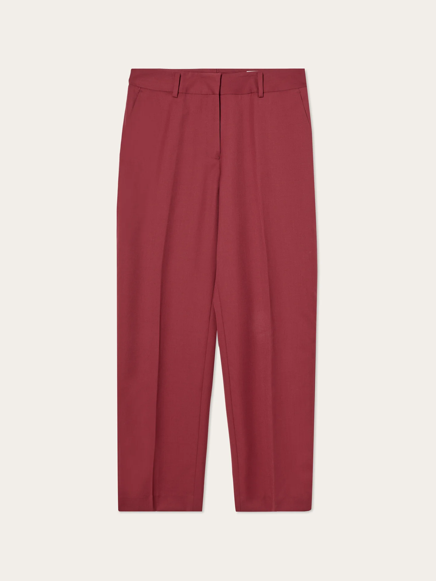 Regular Fit Trousers In Wool Blend - Image 5