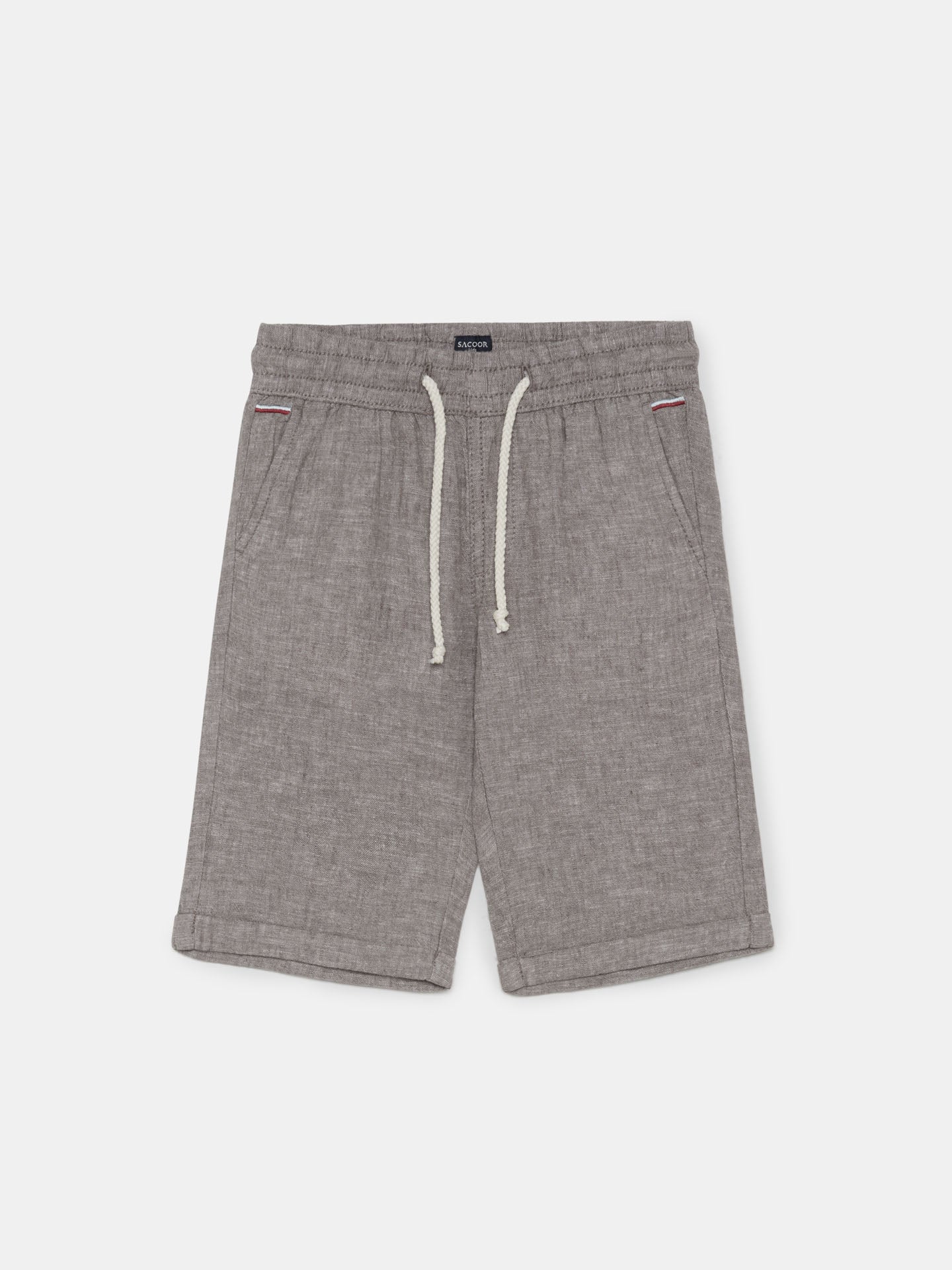 Relaxed Linen Bermuda Shorts