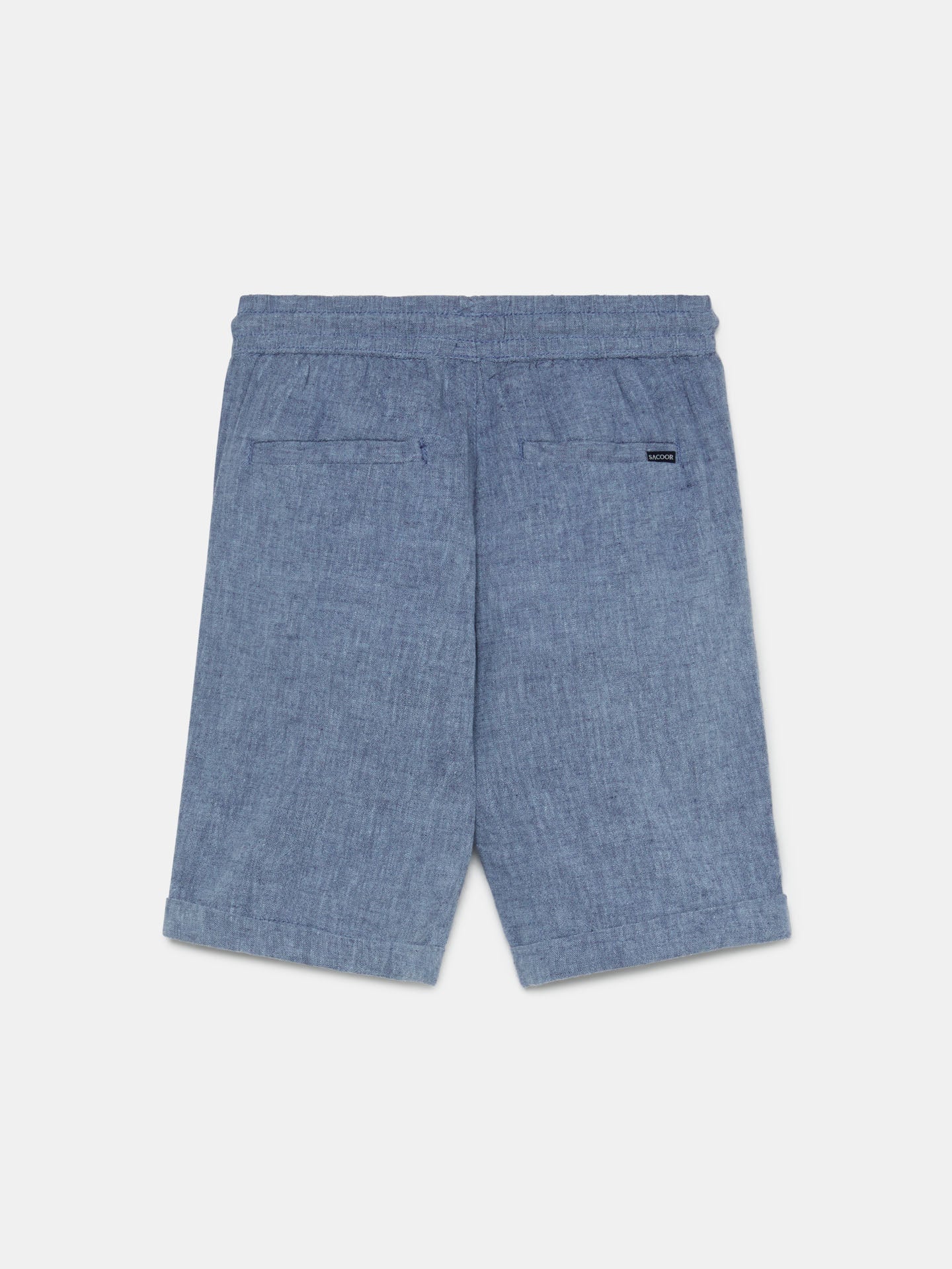 Relaxed Linen Bermuda Shorts - Image 5