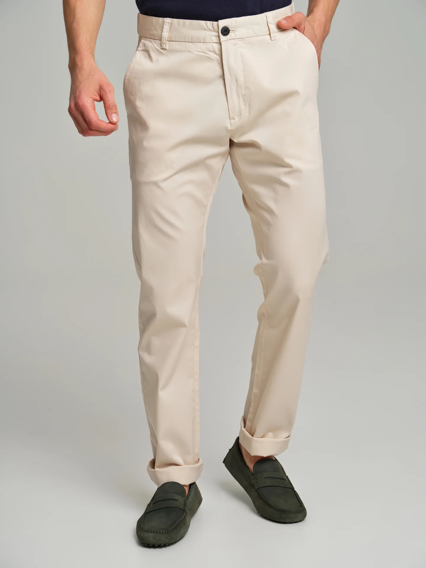 Respekt' Organic Cotton garment dye chino trousers - Image 13