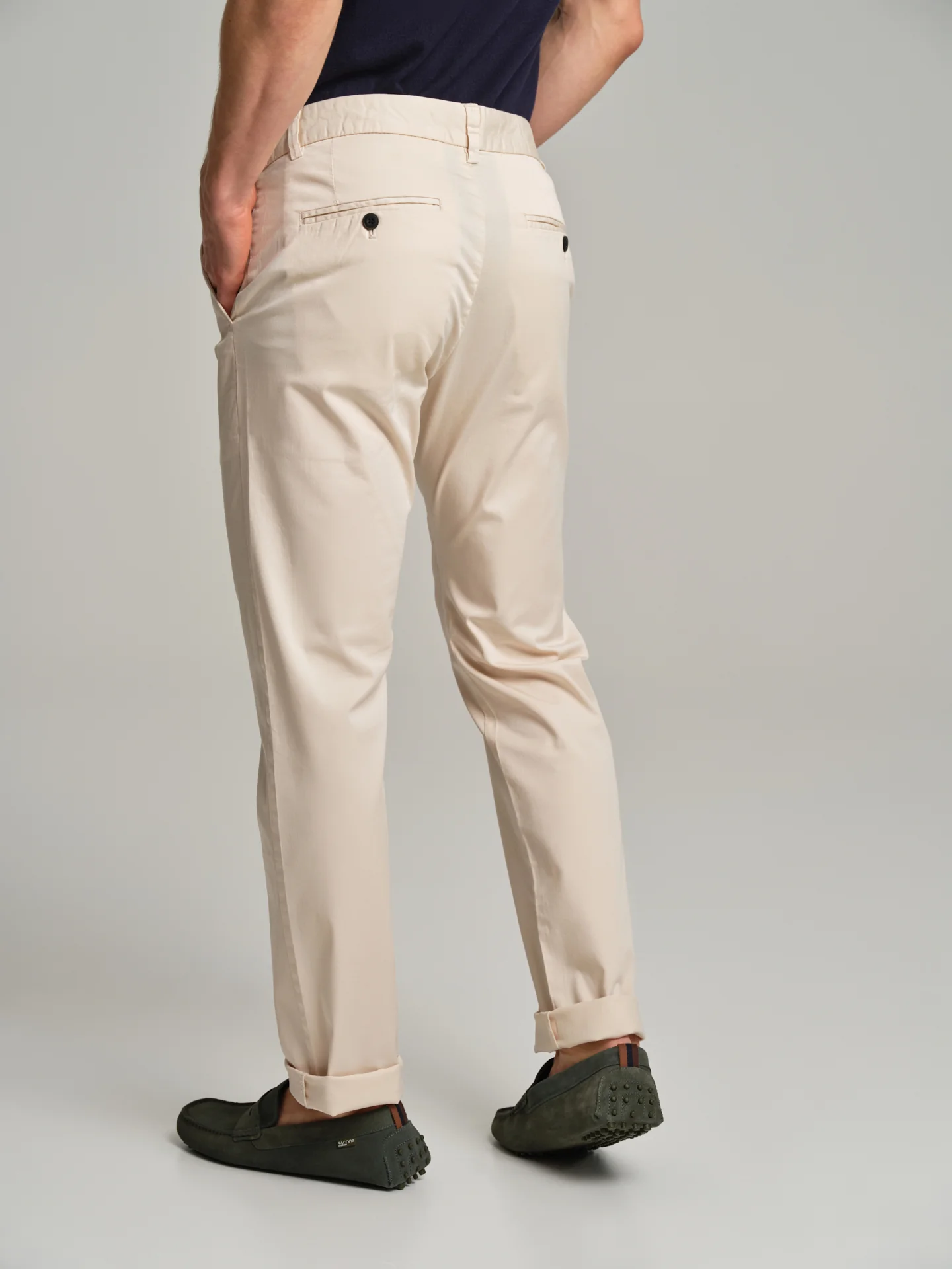 Respekt' Organic Cotton garment dye chino trousers - Image 14