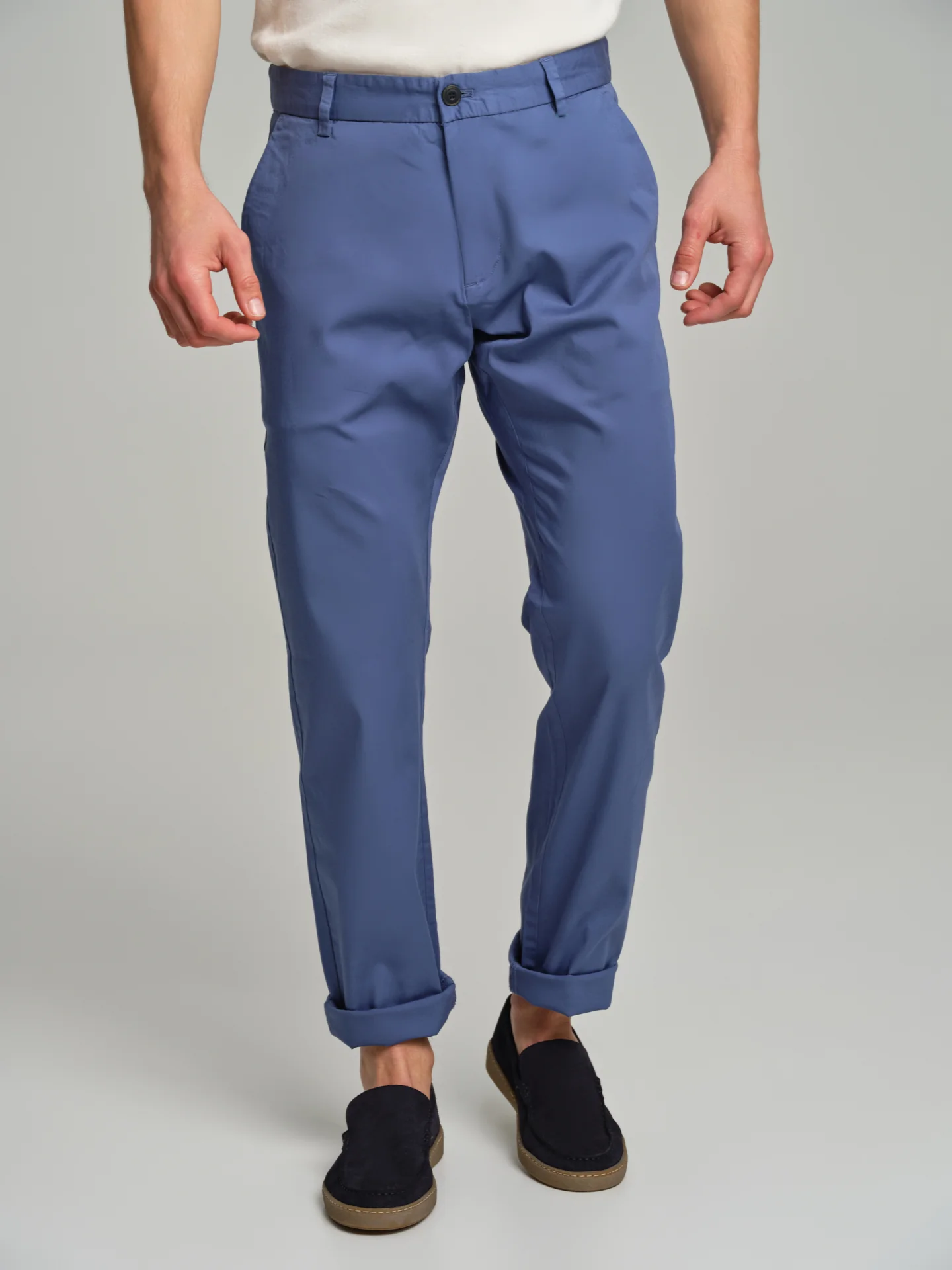 Respekt' Organic Cotton garment dye chino trousers - Image 2