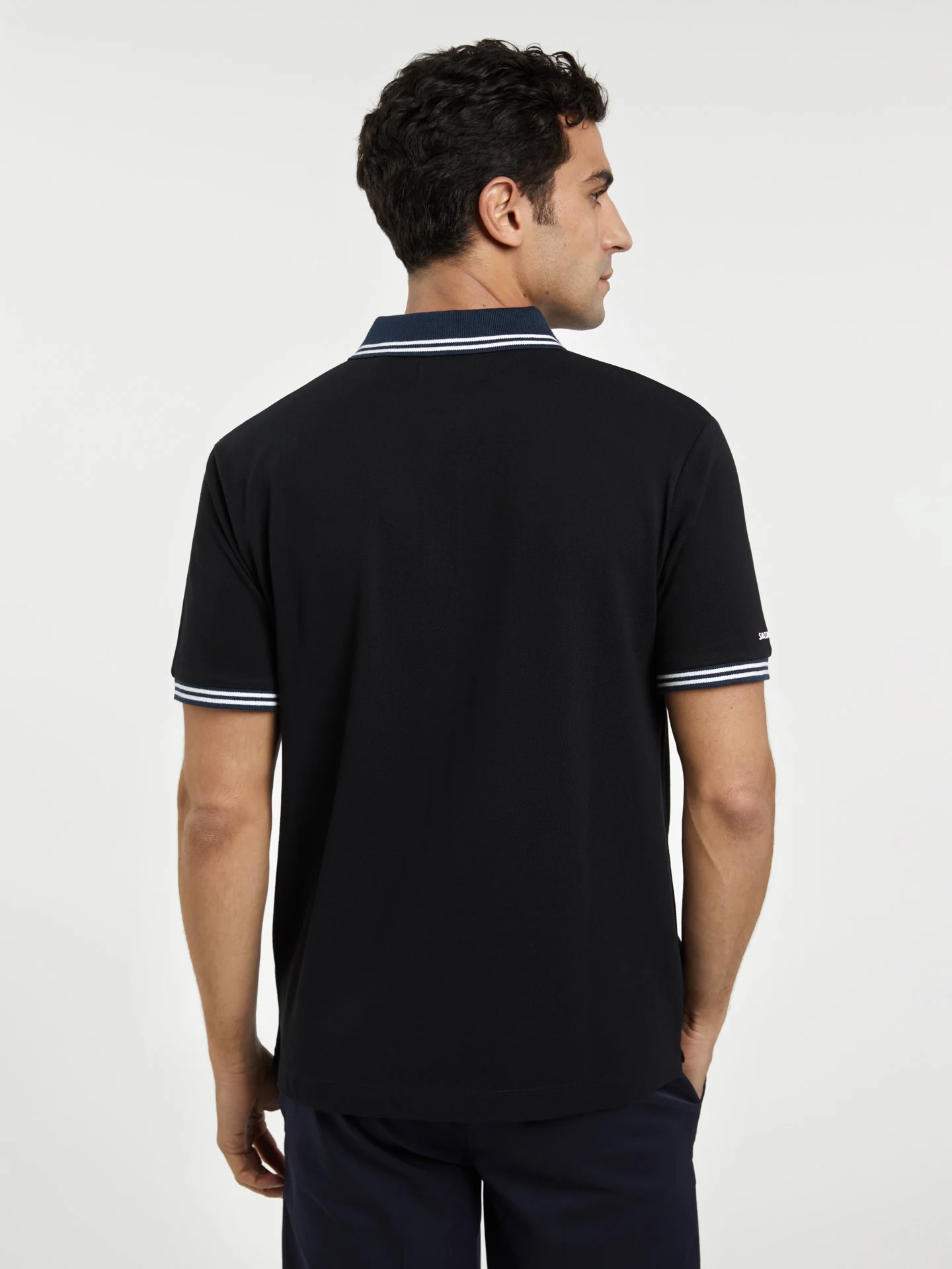 Respekt Polo Piqué Shirt With Contrast Details - Image 3