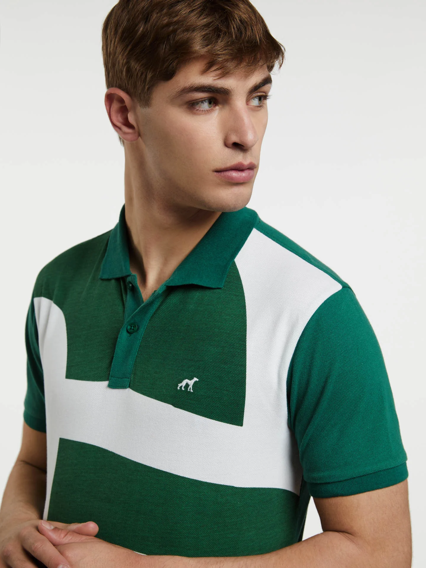 Respekt Polo piqué Shirt With 'SB' Print - Image 8