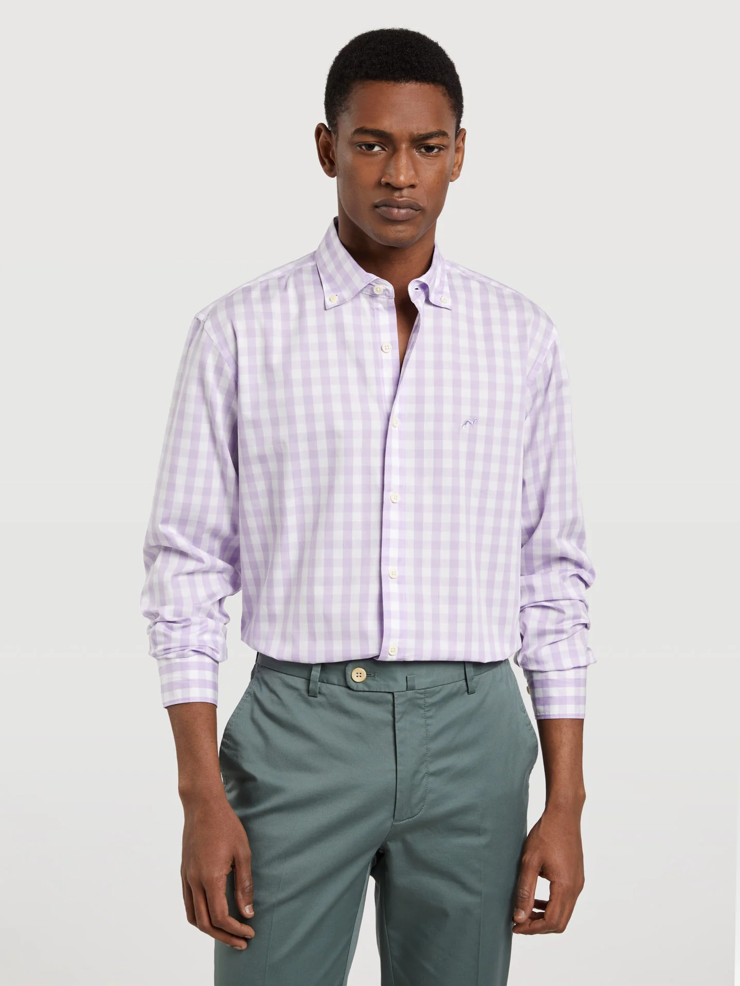 Respekt slim fit striped shirt