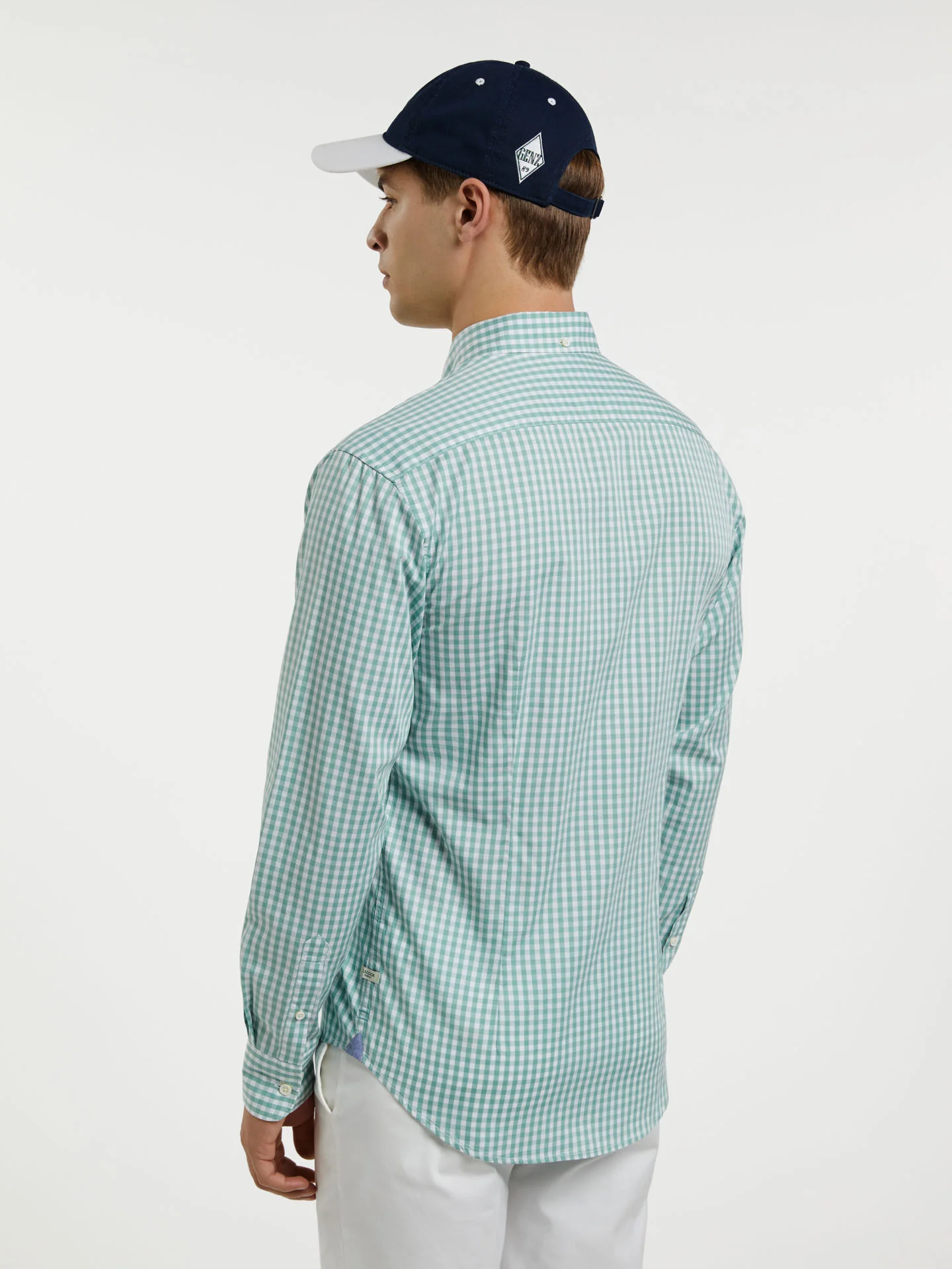 Respekt slim fit striped shirt - Image 3