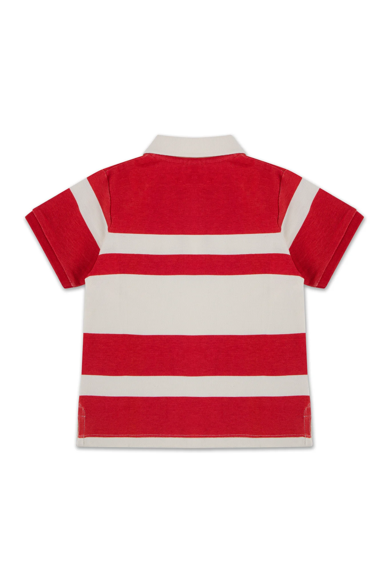 Retro Stripped Polo Shirt - Image 8