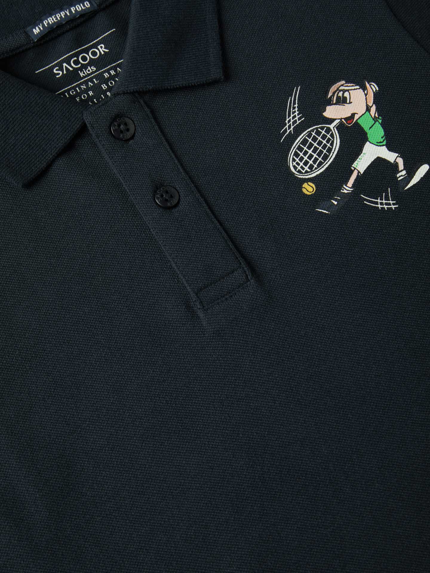 Sacoor Club Polo Shirt - Image 3