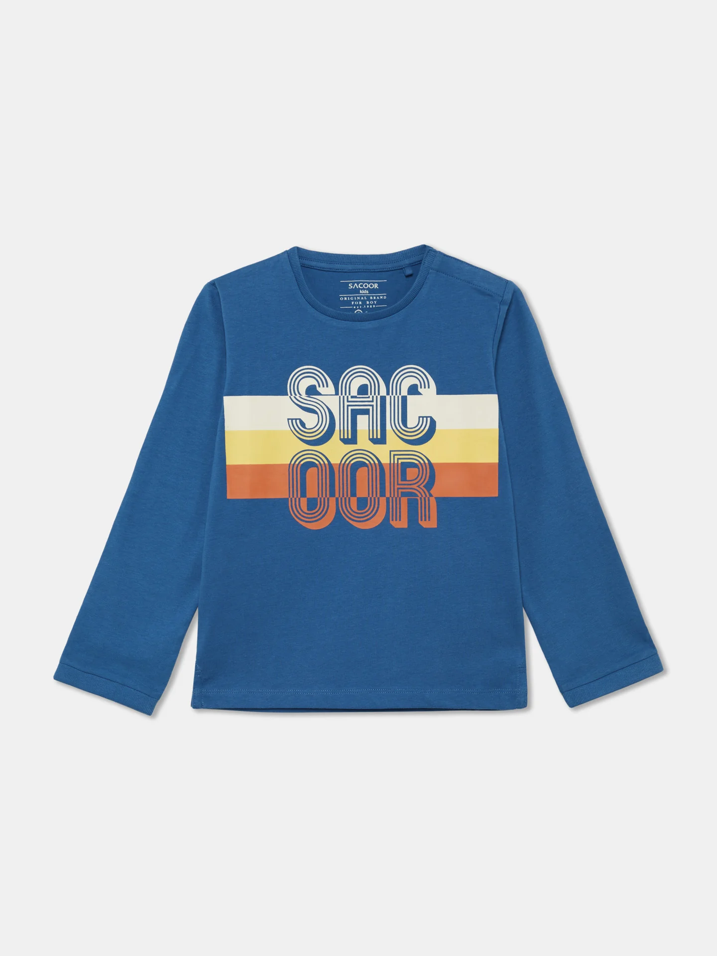 Sacoor Stripes Print T-shirt - Image 4