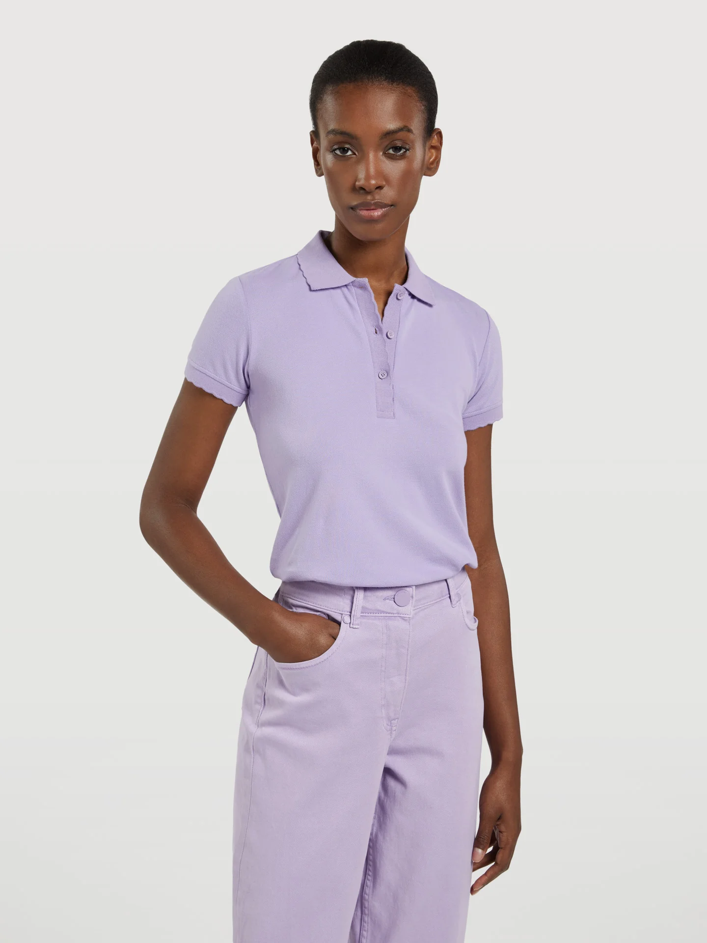 Scalloped Polo Piquet - Image 4