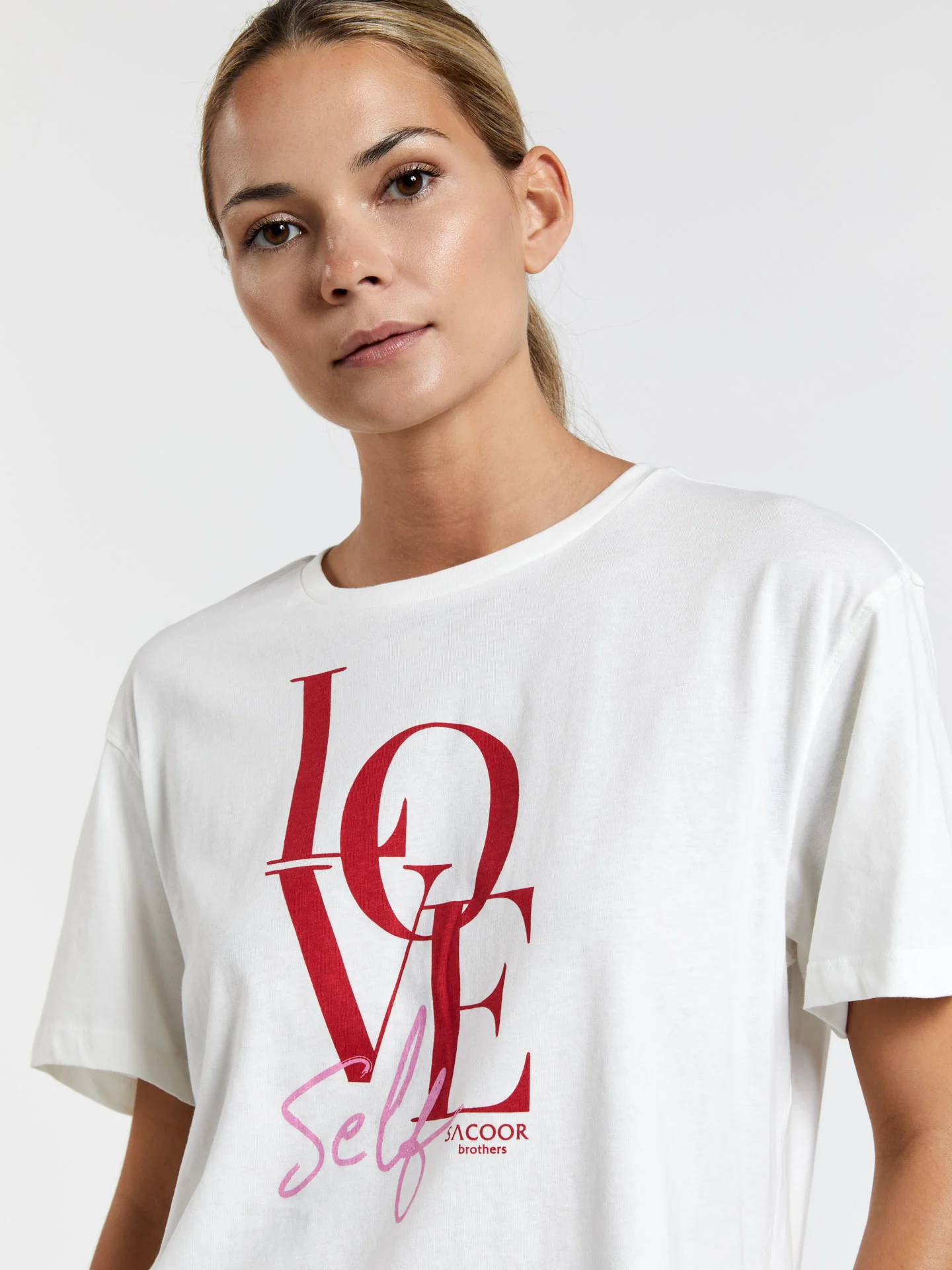Self-love print t-shirt - Image 2