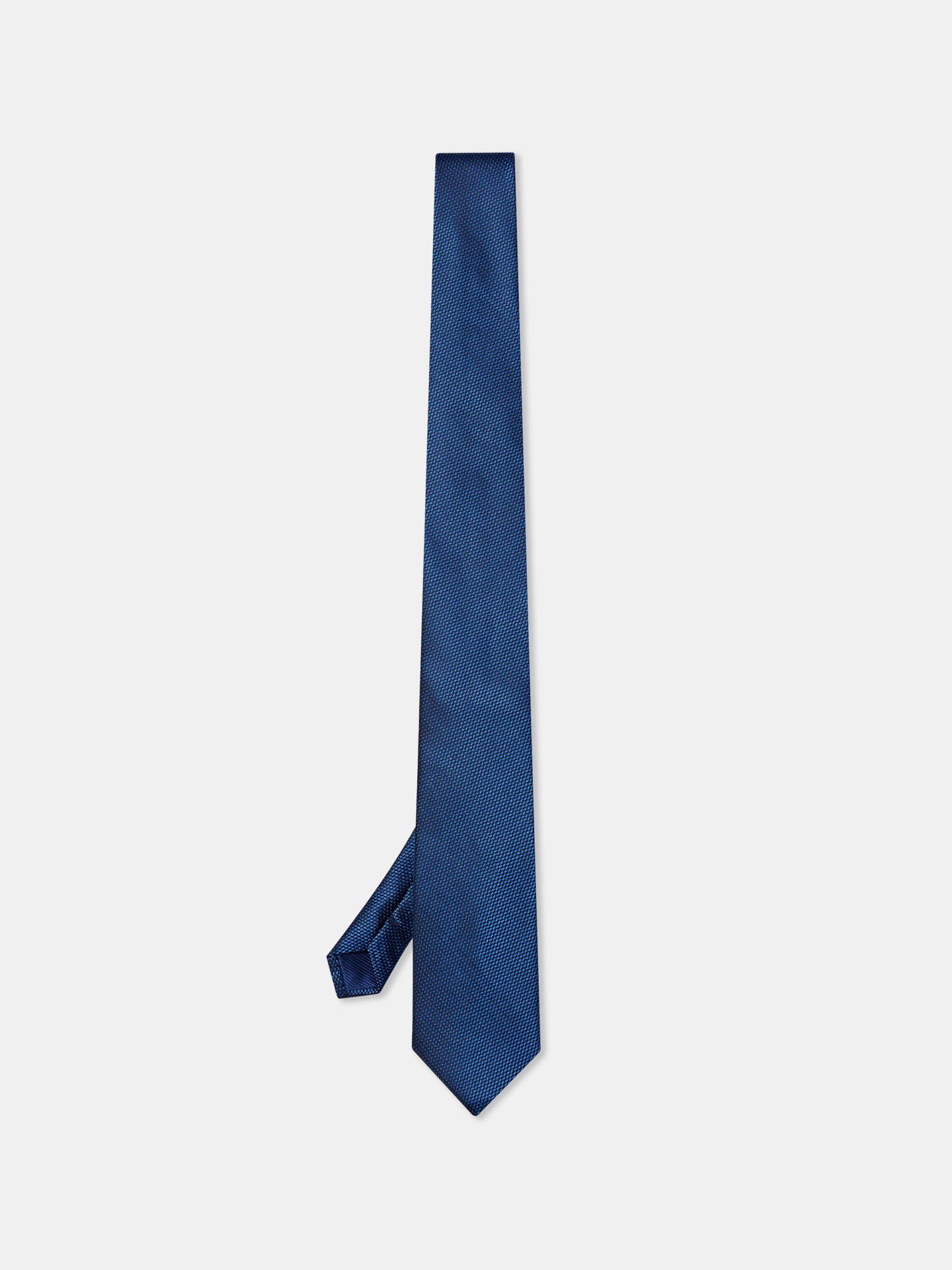 Semi Plain Tie 100% Silk 7,5cm