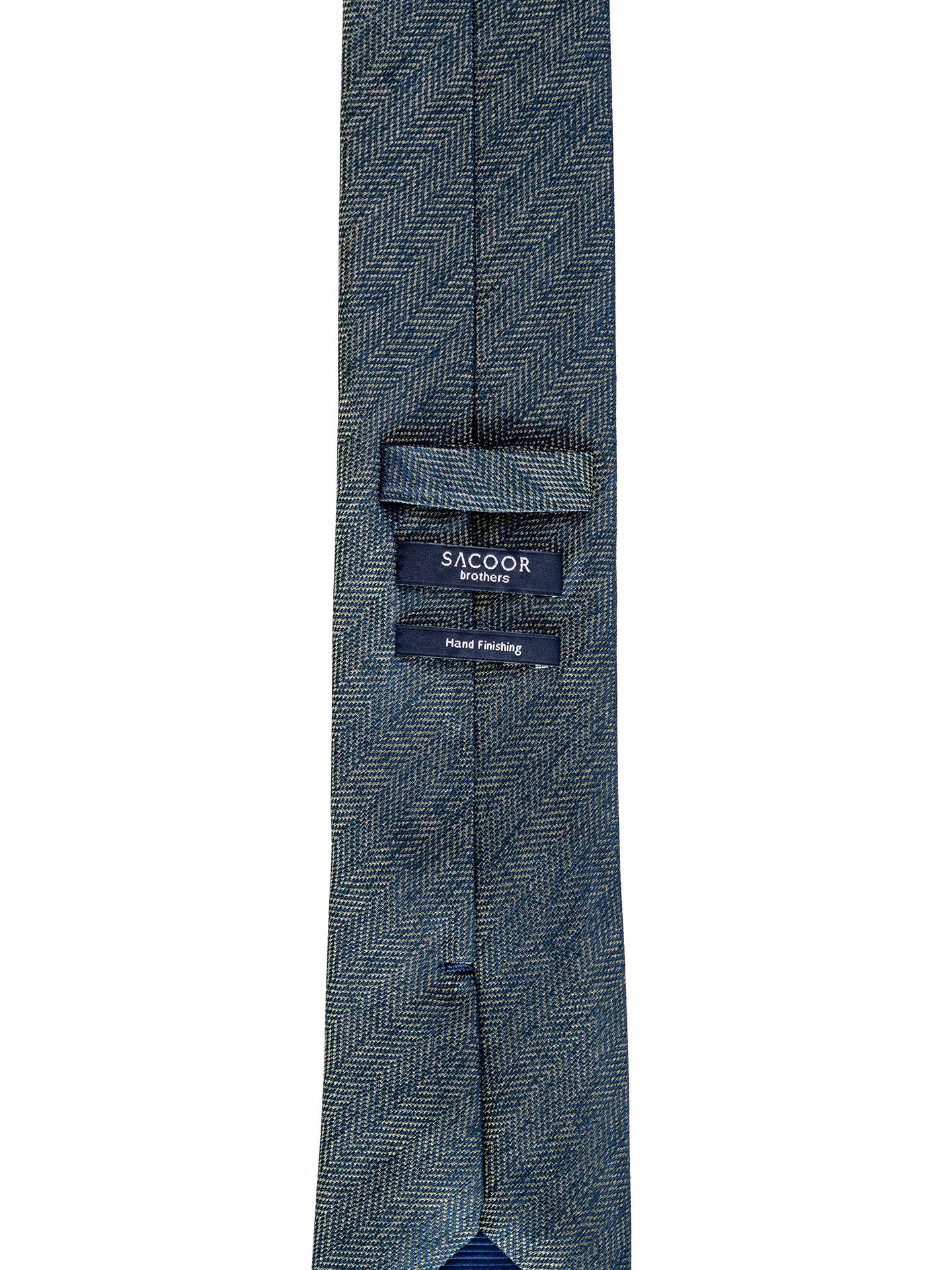 Semi Plain Tie 100% Silk 7,5cm - Image 11