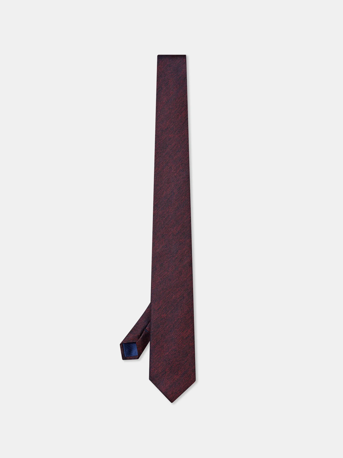 Semi Plain Tie 100% Silk 7,5cm - Image 14