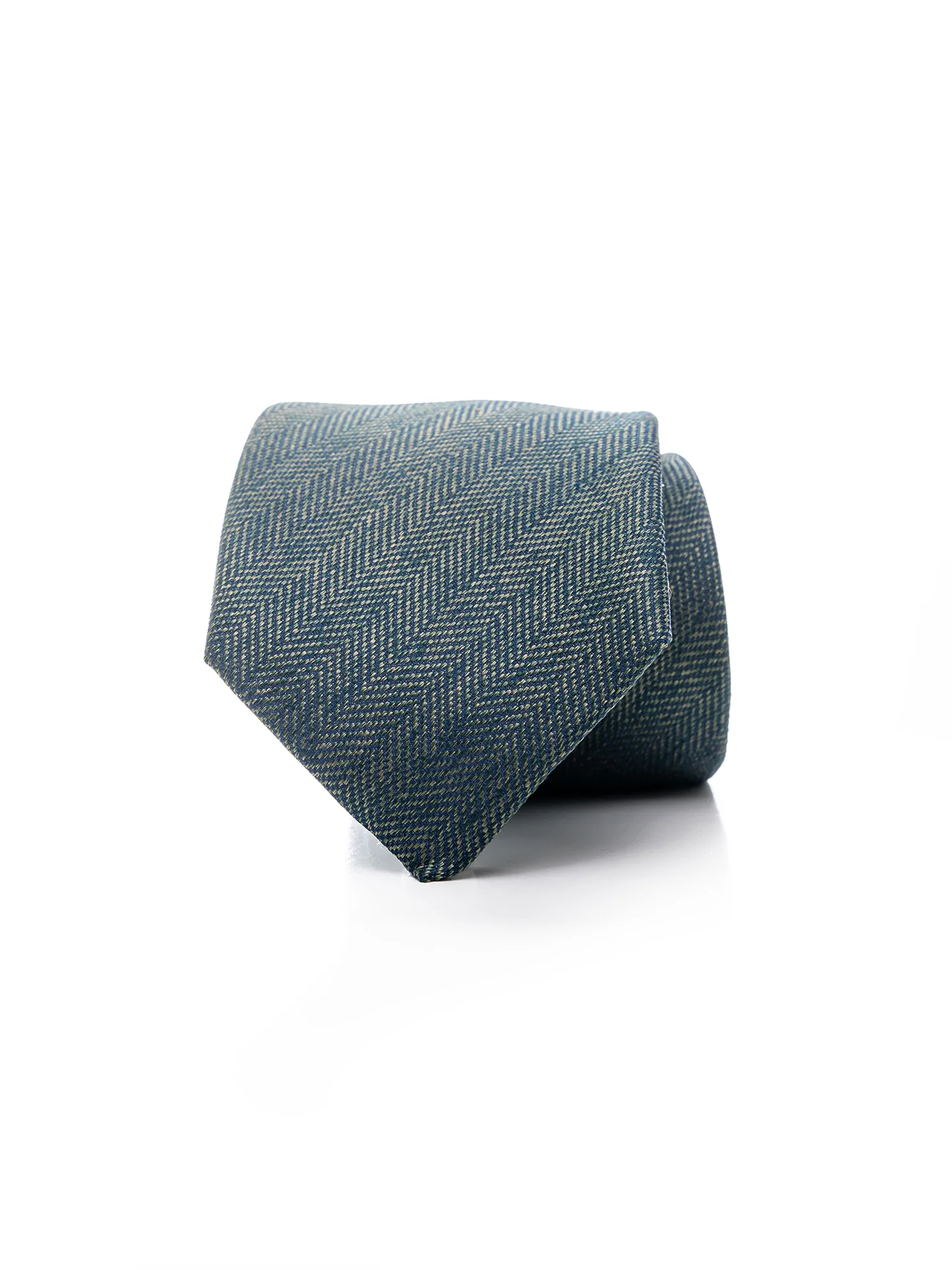 Semi Plain Tie 100% Silk 7,5cm - Image 7