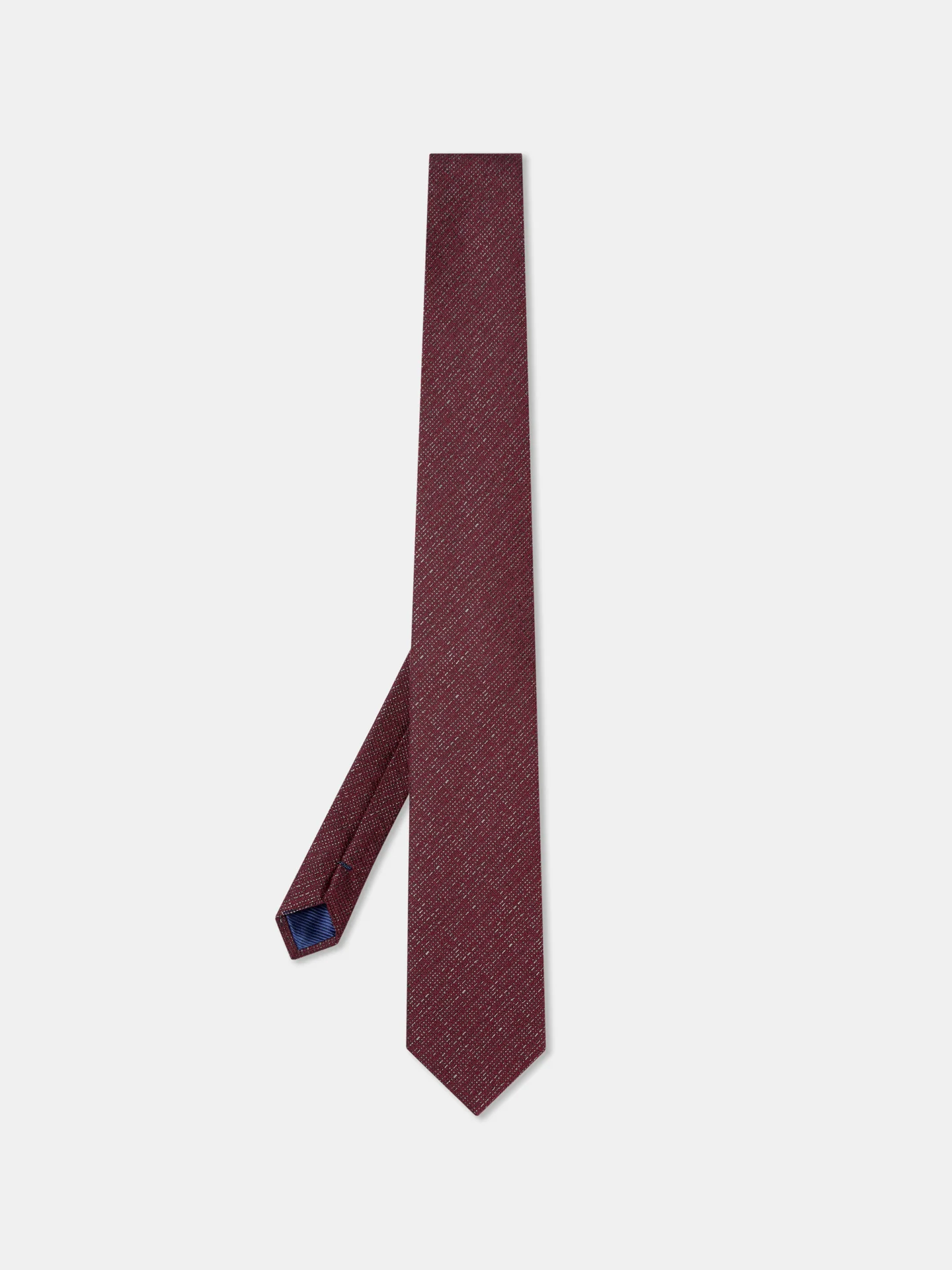 Semi Plain Tie 100% Silk 7,5cm