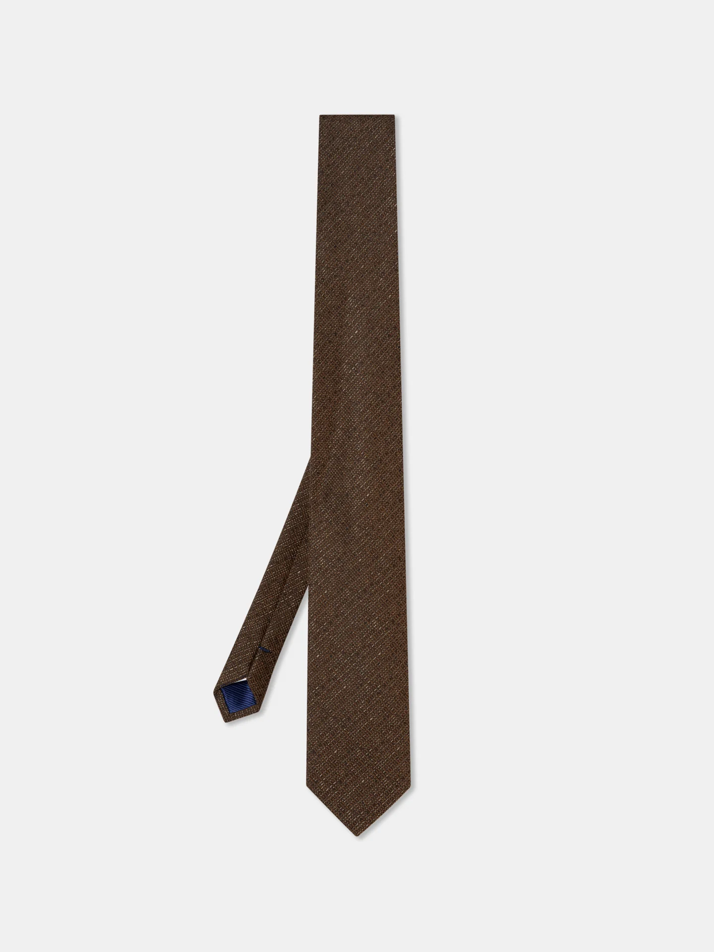 Semi Plain Tie 100% Silk 7,5cm - Image 3