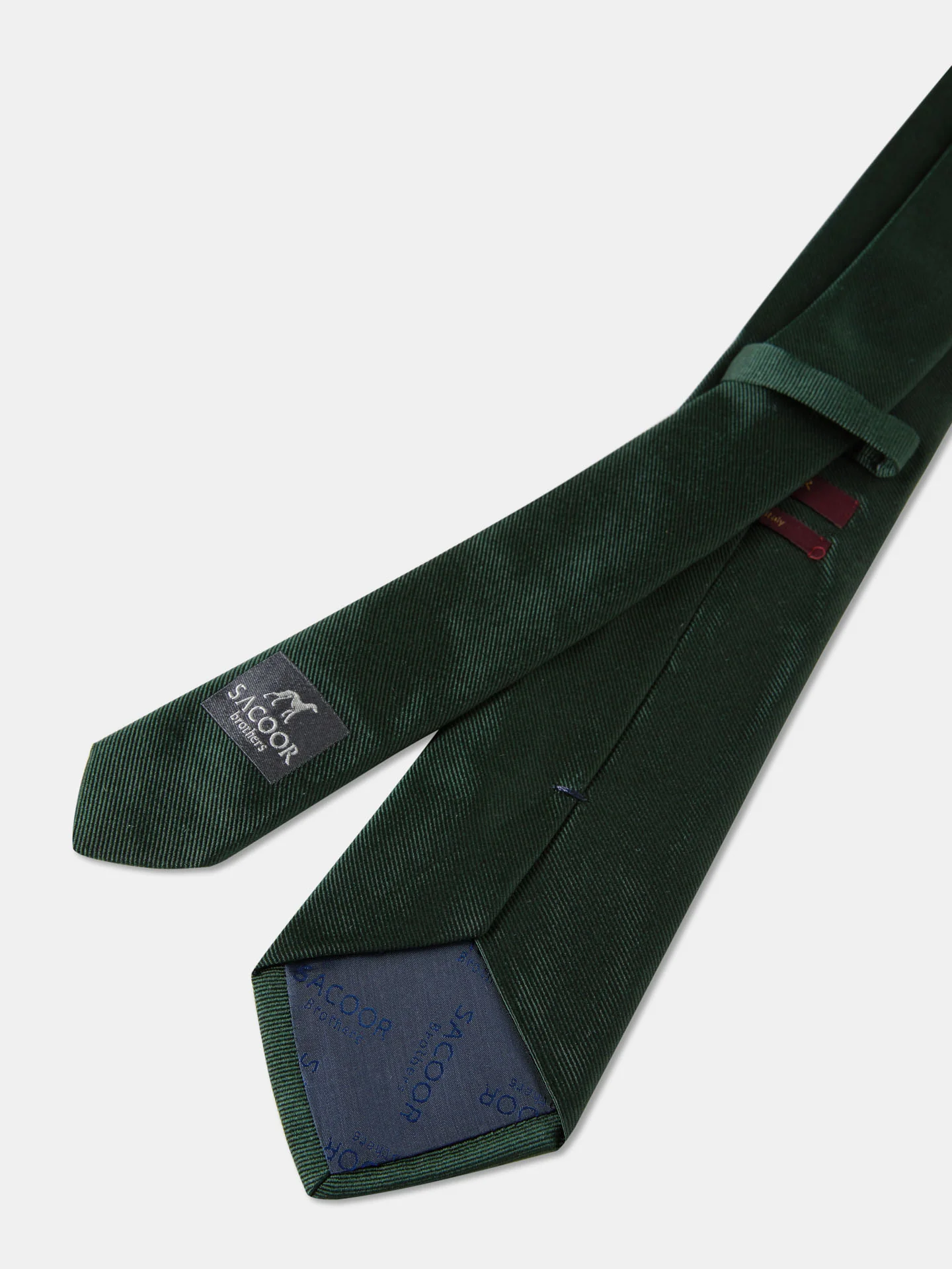 Semi Plain Tie 100% Silk 8cm - Image 10