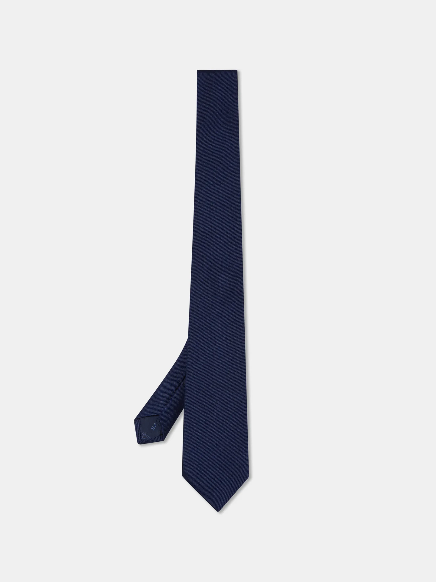 Semi Plain Tie 100% Silk 8cm - Image 3
