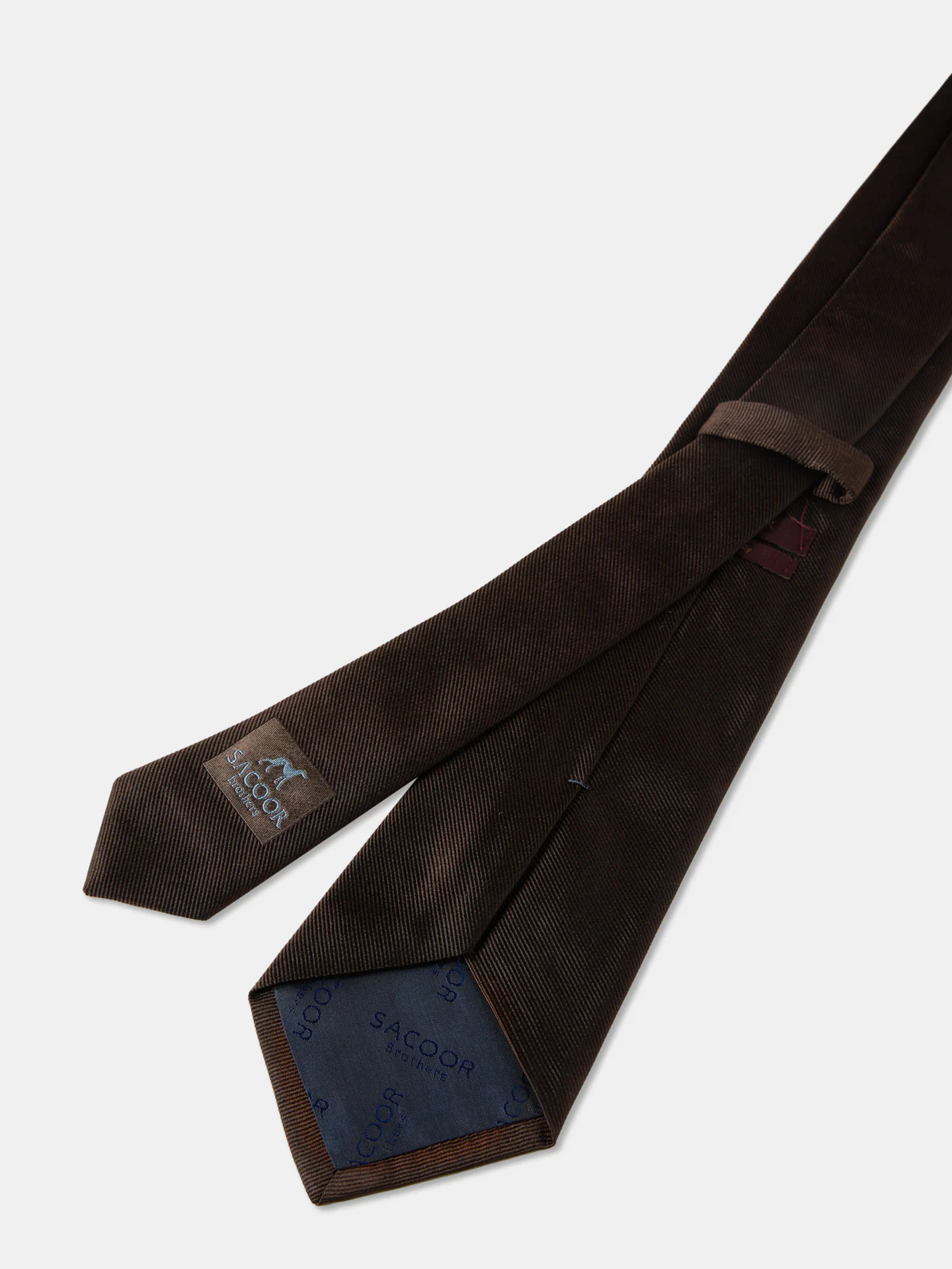 Semi Plain Tie 100% Silk 8cm - Image 6