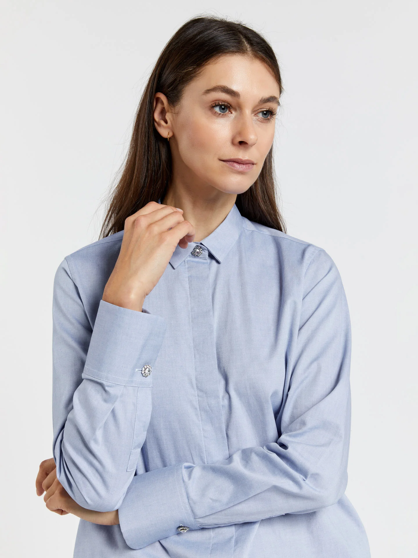 Shirt with back box pleat - Image 2