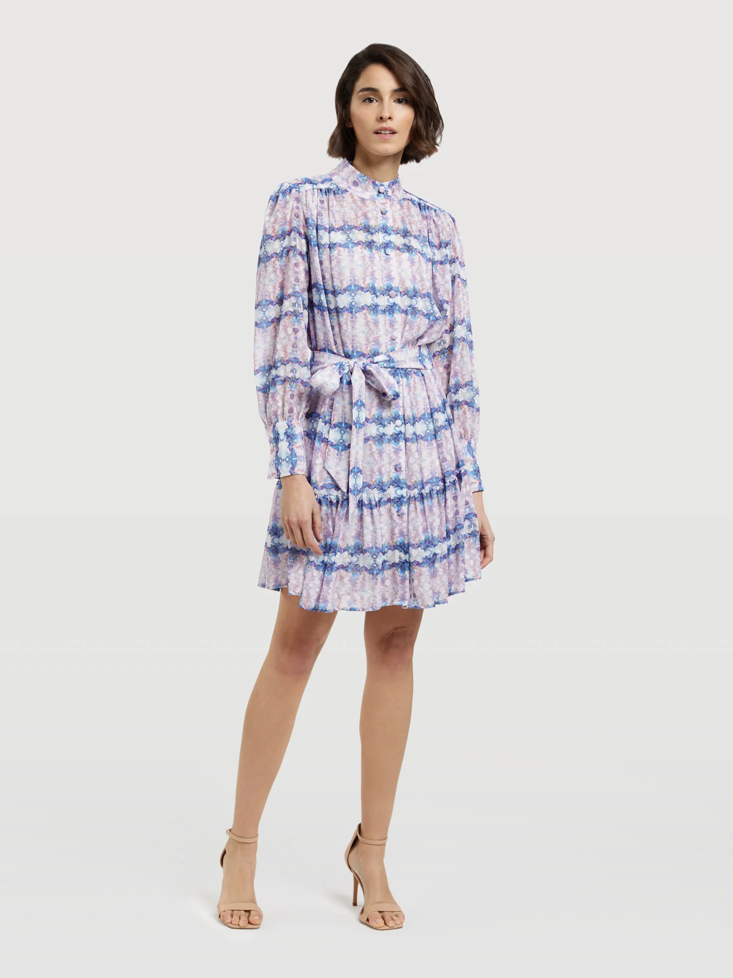 Short Dress With Belt