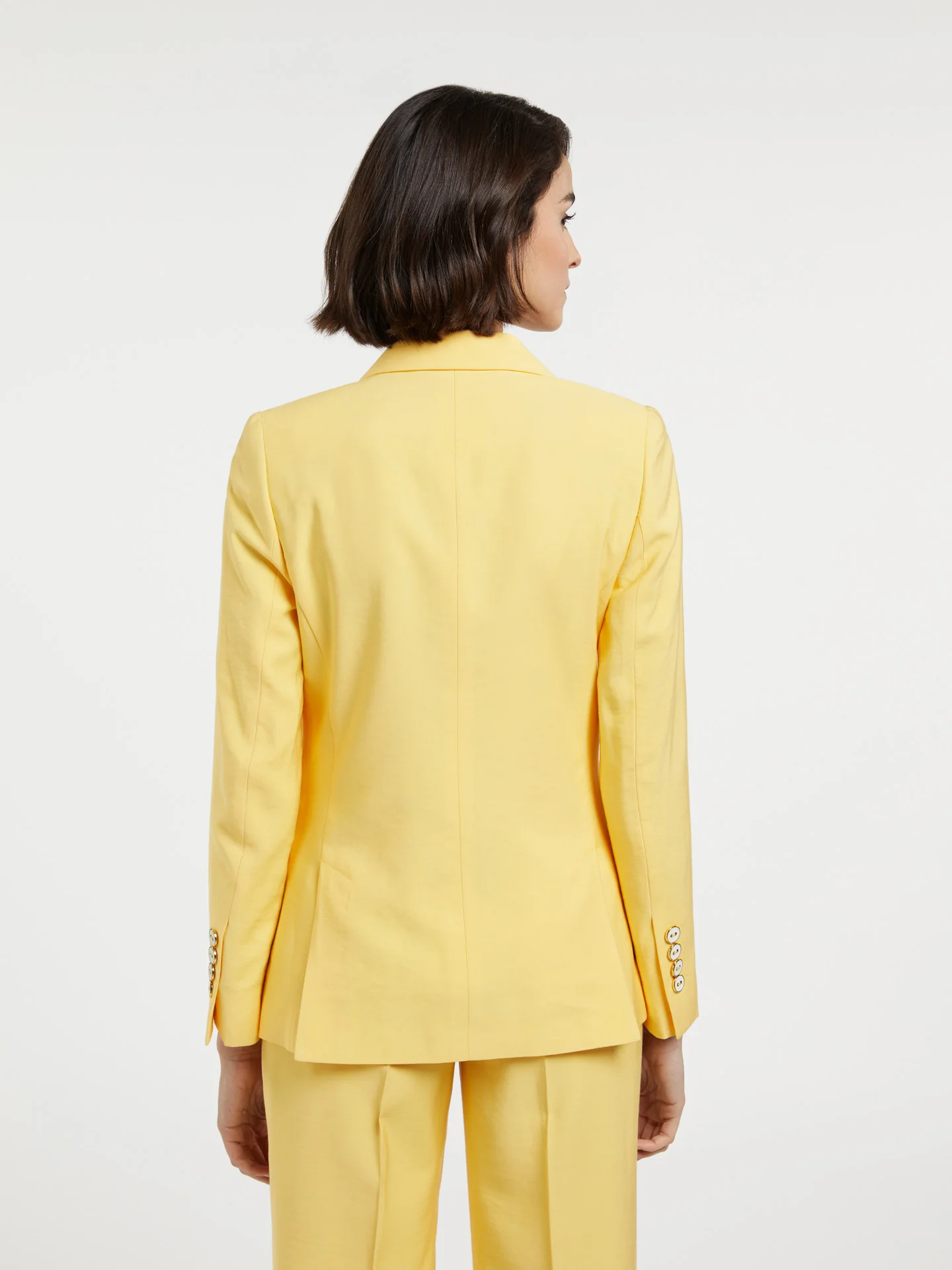 Single-Breasted Suit Blazer - Image 4