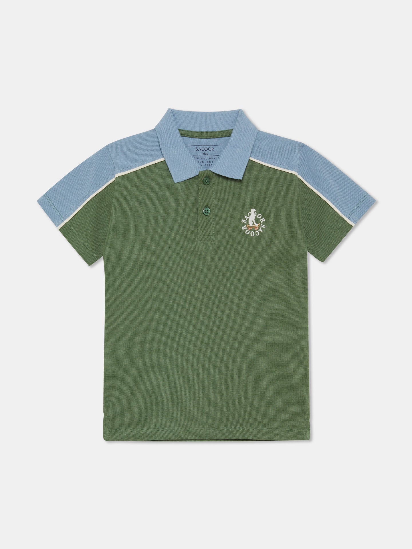 Skate Emblem Polo Shirt - Image 5