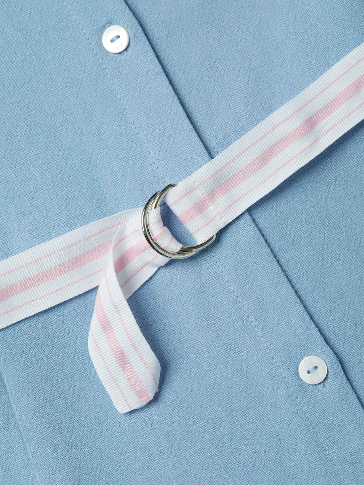 Sleeveless Belt Dress - Image 3