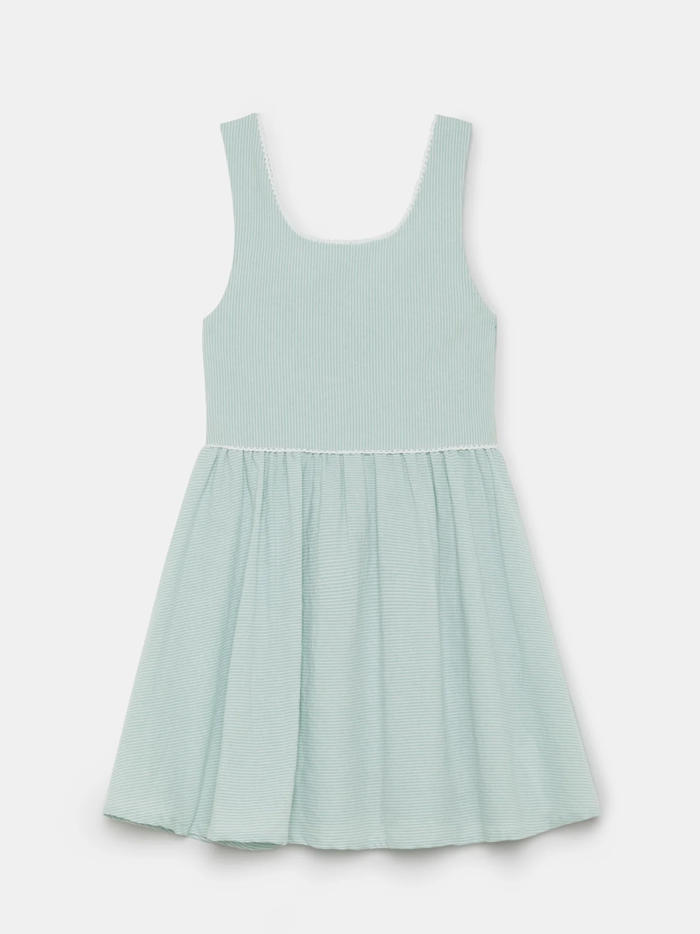 Sleeveless Striped Dress