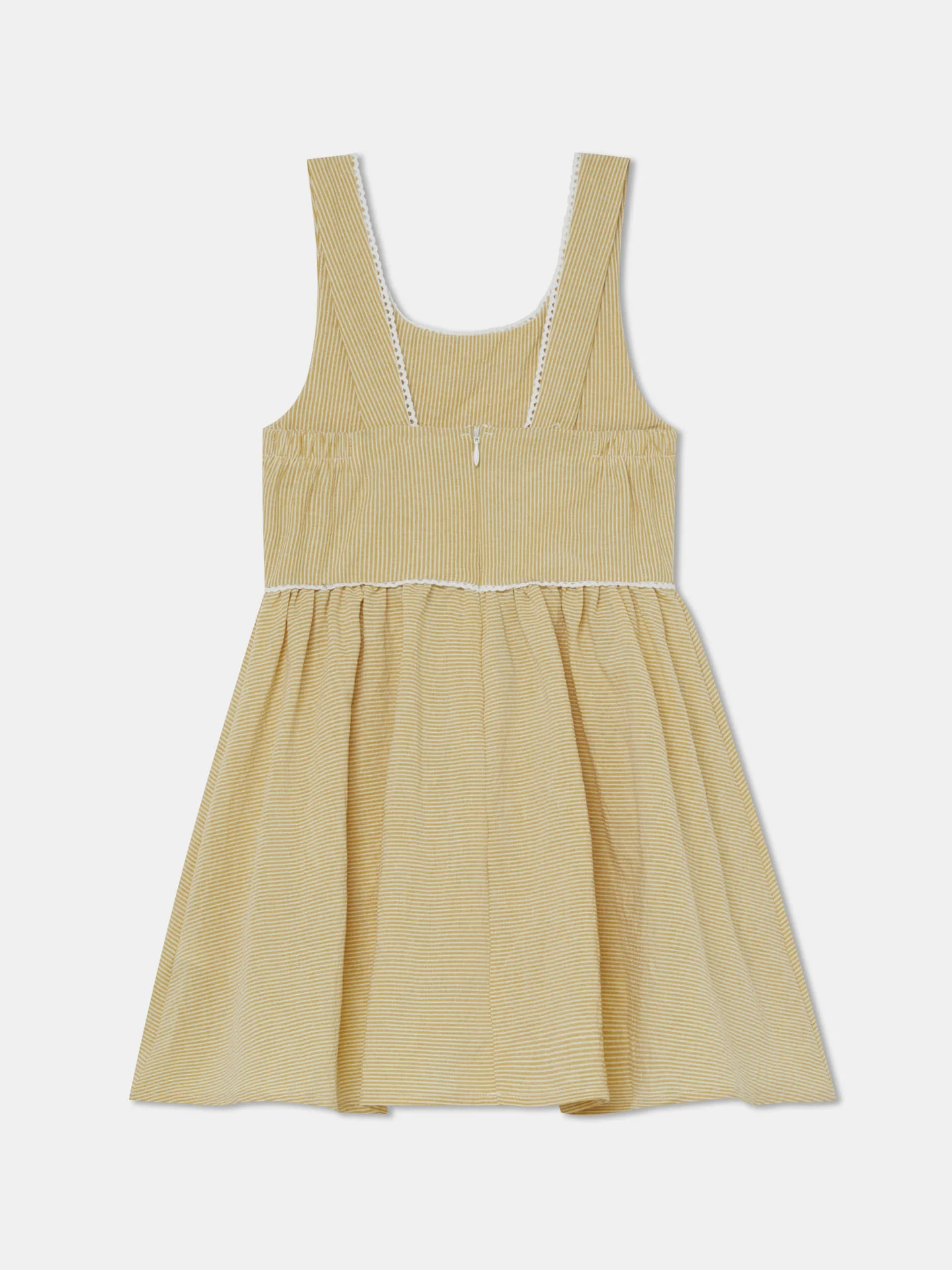 Sleeveless Striped Dress - Image 5