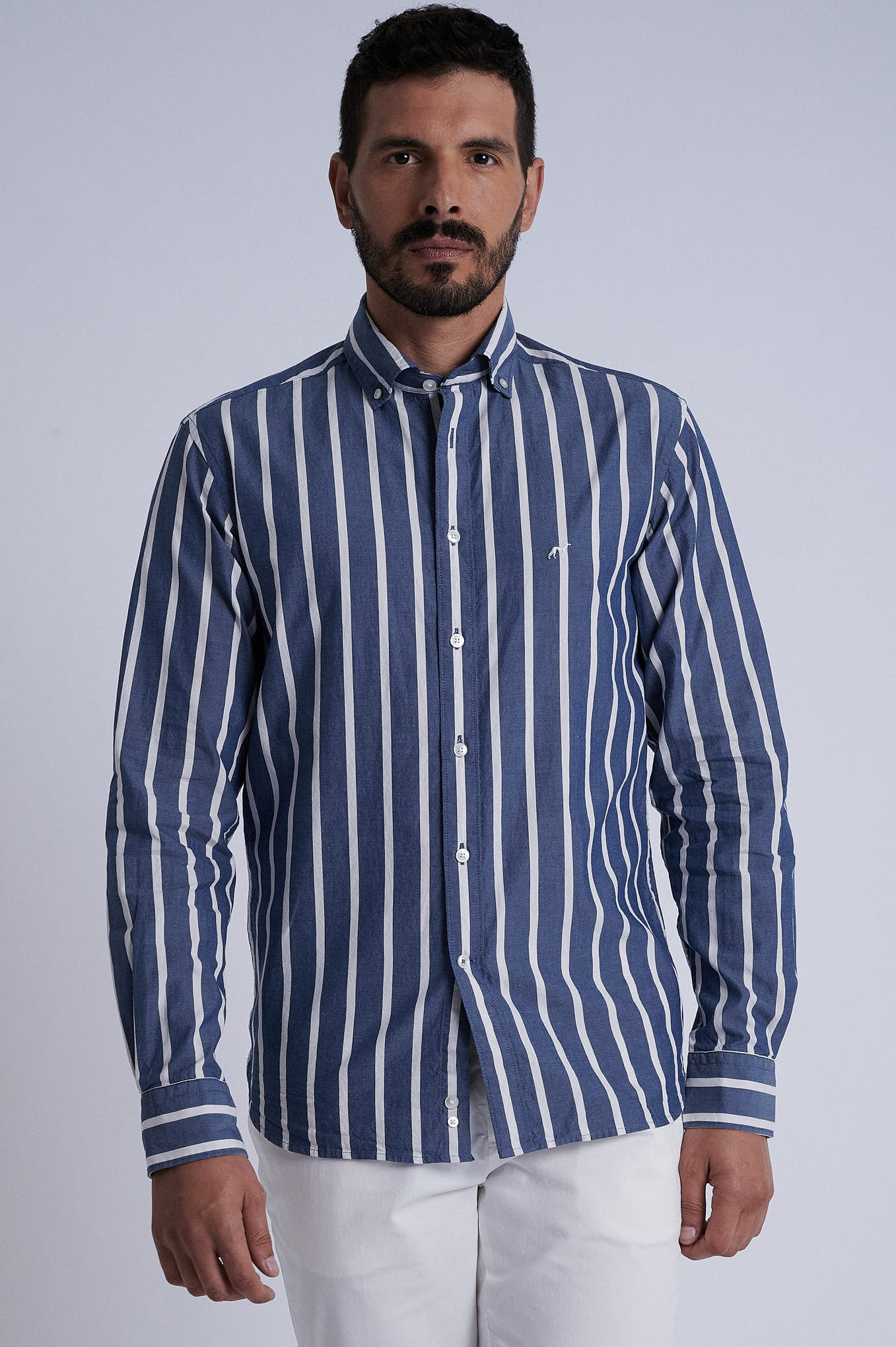 Slim fit 100% organic cotton shirt - Image 3
