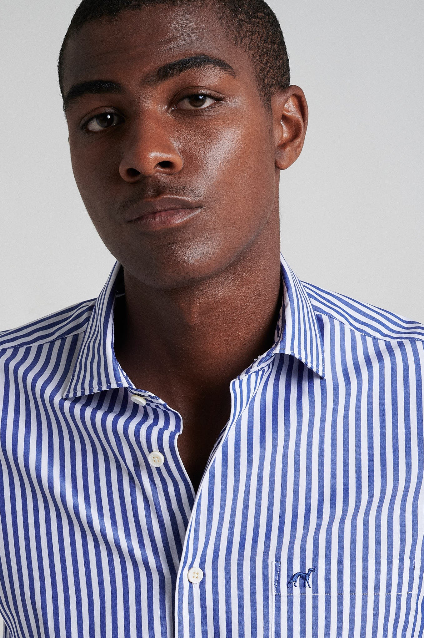 Slim fit 100% organic cotton shirt - Image 2